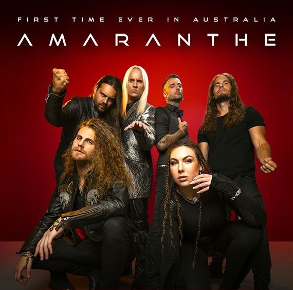 AMARANTHE Announce August and September 2024 First Ever Australian Tour