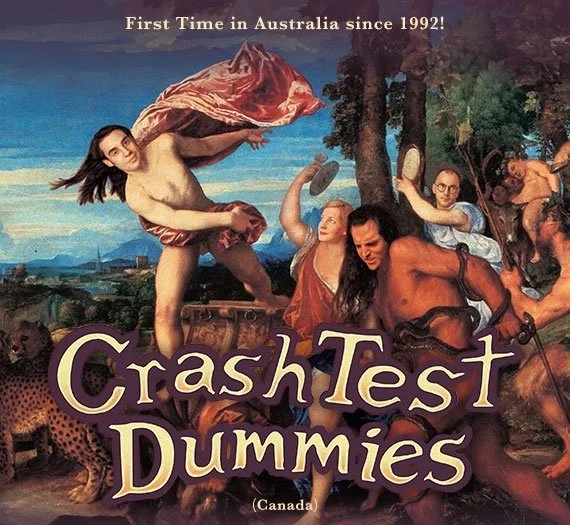 CRASH TEST DUMMIES Announce March and April 2025 Australian Tour