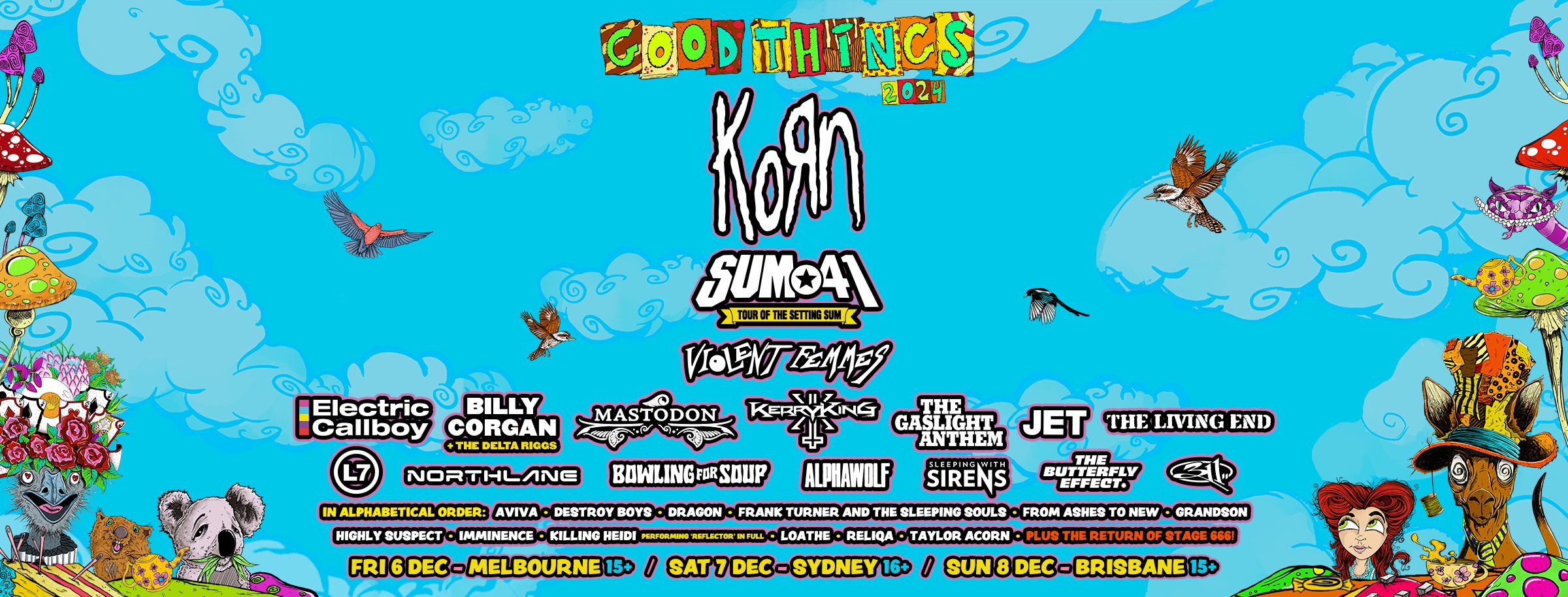 GOOD THINGS 2024 FESTIVAL KICKS OFF NEXT WEEK!