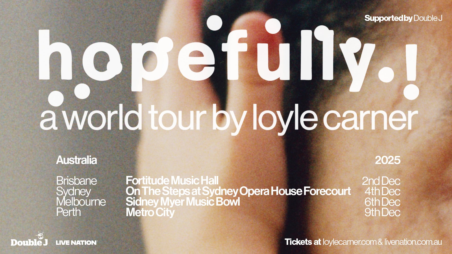 LOYLE CARNER ANNOUNCES GLOBAL TOUR AND NEW ALBUM, hopefully !