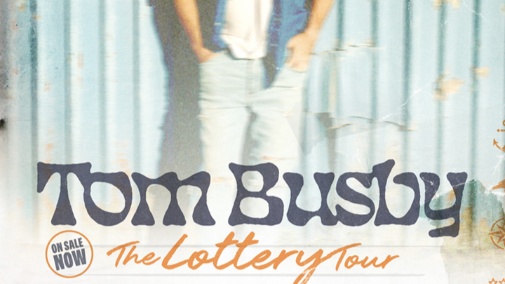 TOM BUSBY ANNOUNCES ‘THE LOTTERY TOUR’ SOLO EAST COAST DATES FOR NOVEMBER