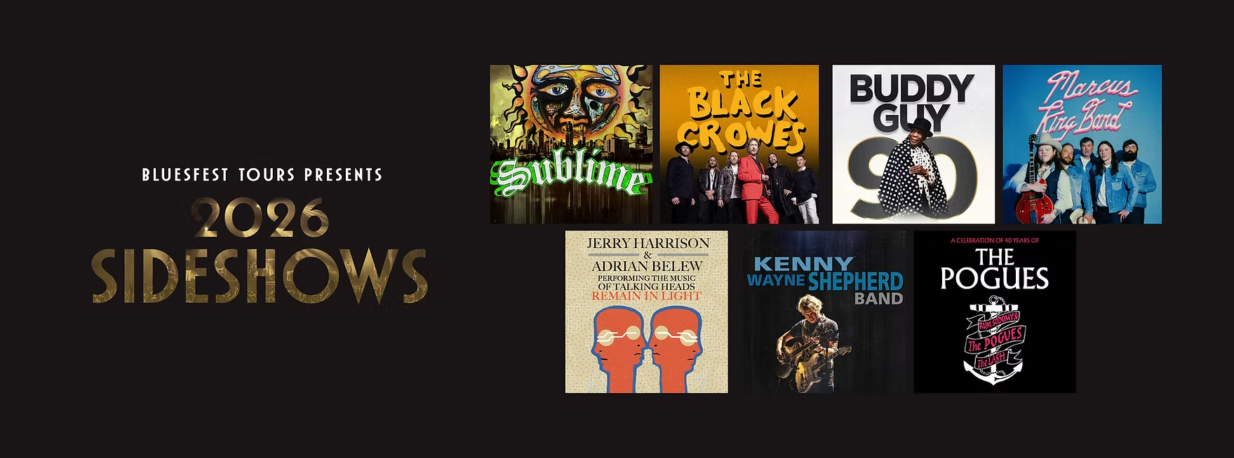 Bluesfest Tours Announces 8 Artists’ Tour Dates for March and April 2026