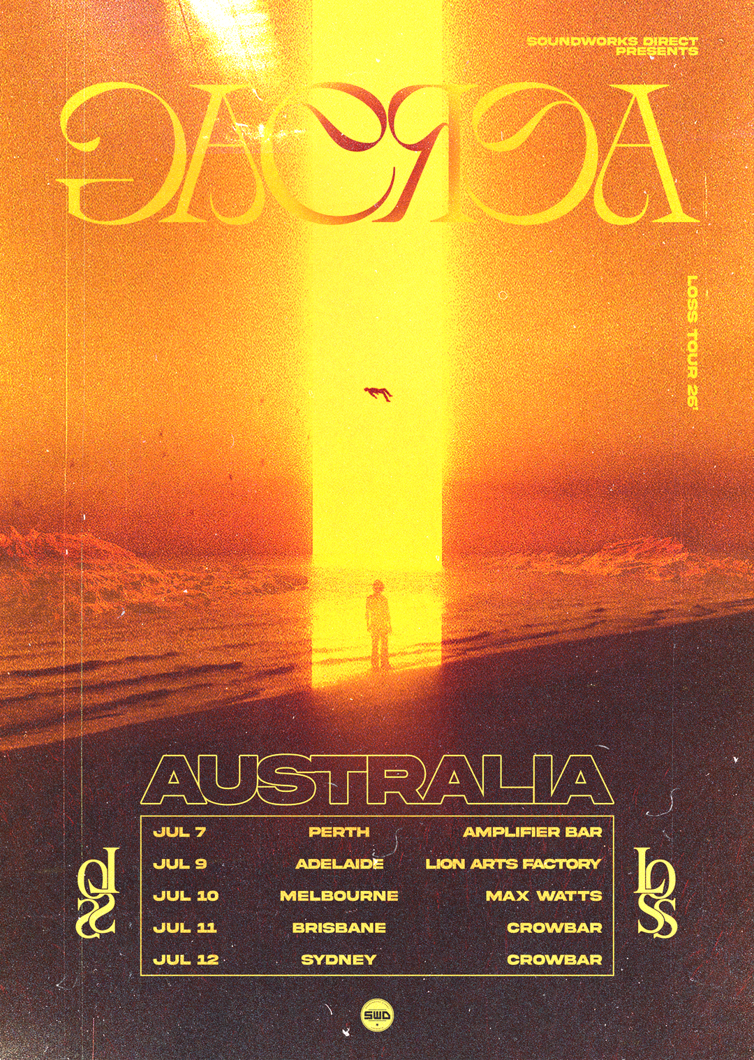 GAEREA 'Loss' Australian Tour July 7 - 12, 2026