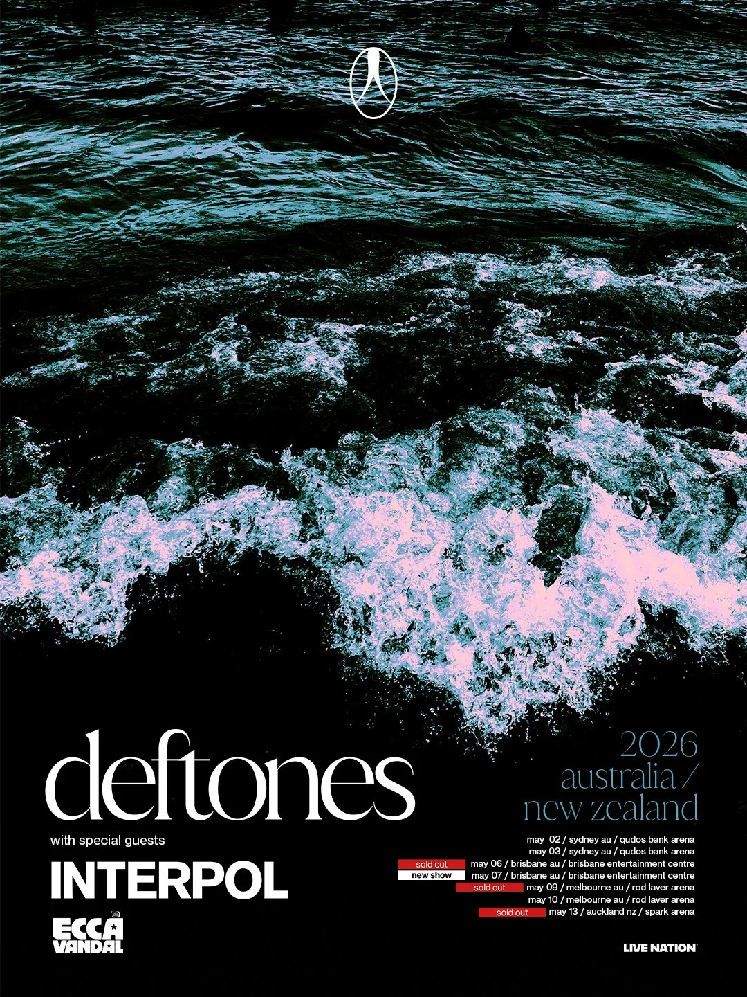 Deftones return to Australia &amp; New Zealand in May 2026