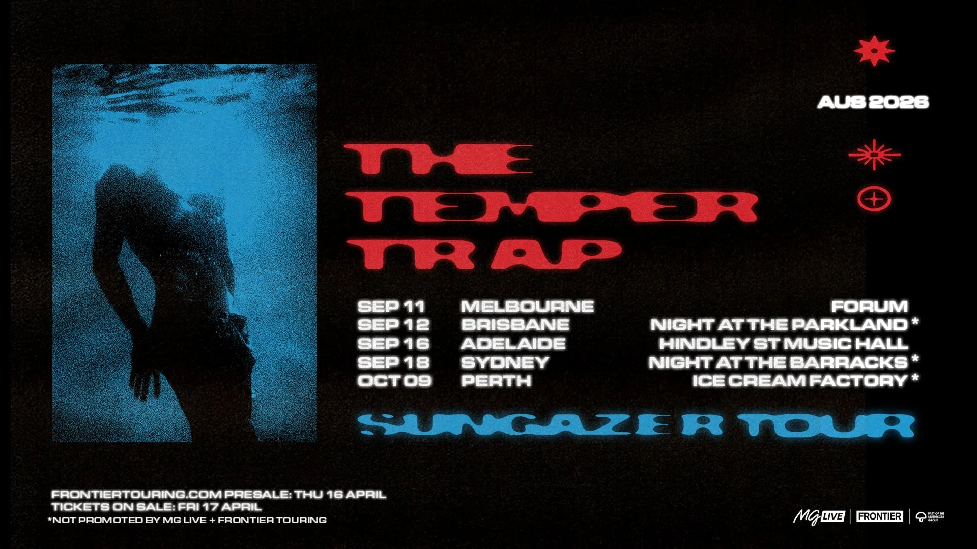 The Temper Trap announce highly anticipated Australian headline dates for September/October 2026