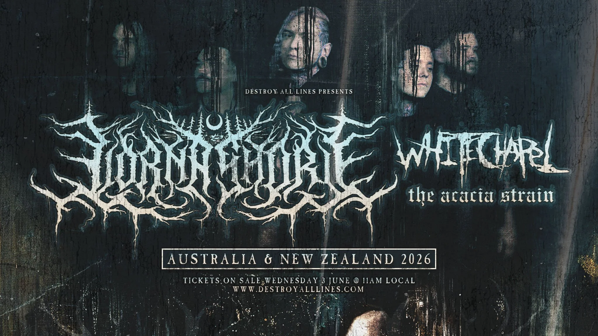 Lorna Shore Australia &amp; New Zealand Tour 2026 With Special Guests Whitechapel (AUS Only) + The Acacia Strain