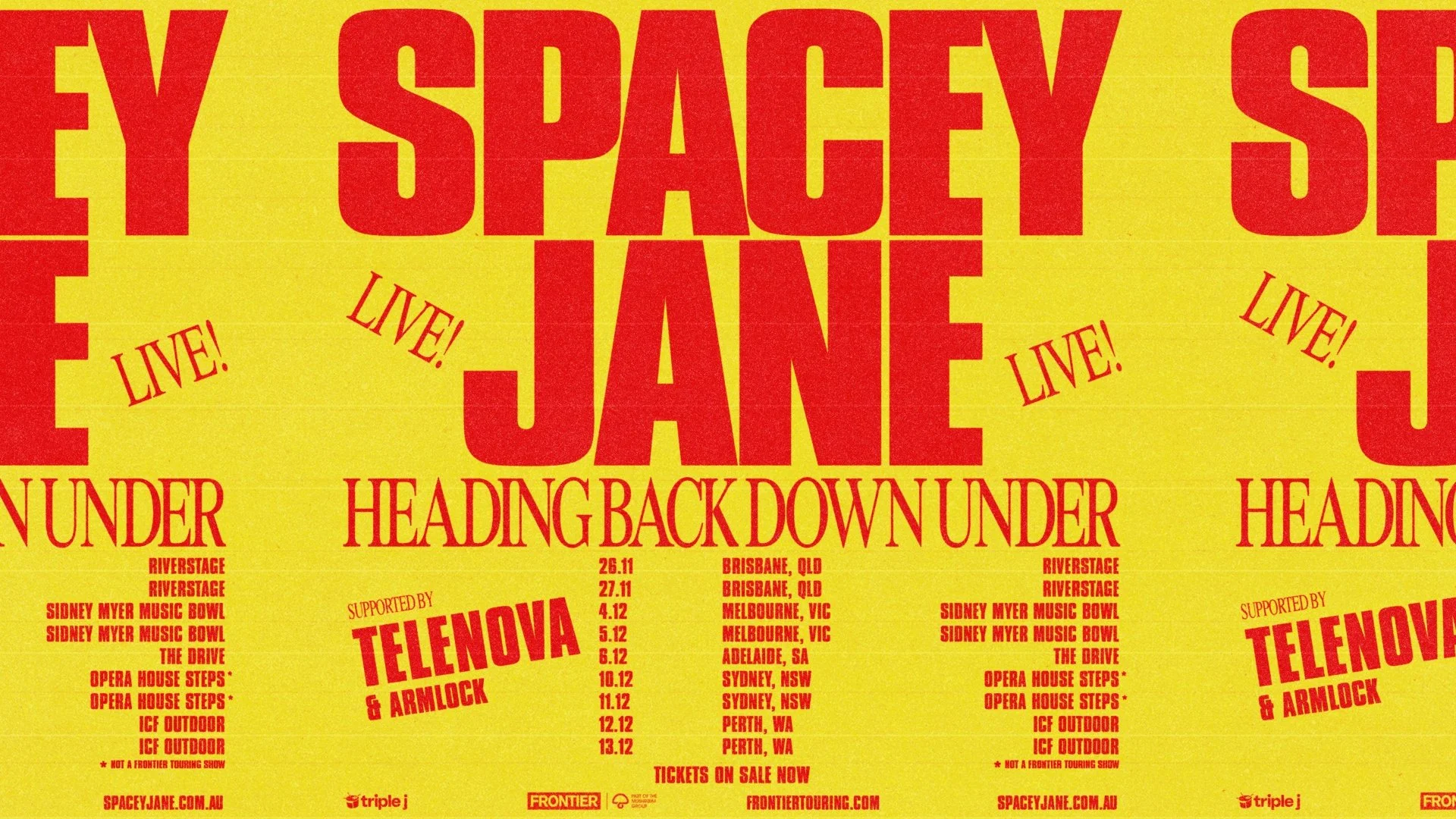 SPACEY JANE announce 'Heading Back Down Under Australian Tour' this November