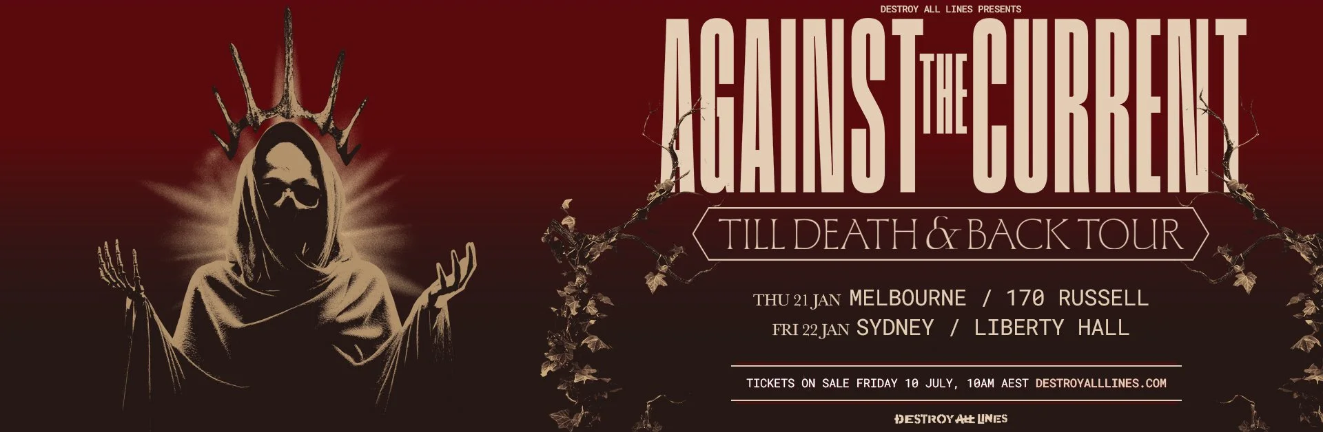 Against The Current Australian Tour 2027