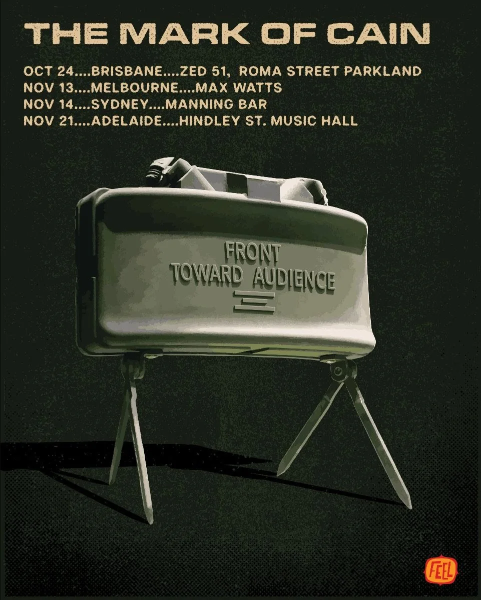 THE MARK OF CAIN announce FRONT TOWARDS AUDIENCE TOUR, marking 25th Anniversary of THIS IS THIS album