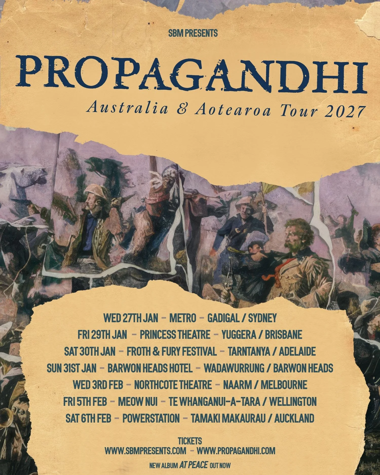 Propagandhi Announce Australia and Aotearoa Tour For Jan/ Feb 2027
