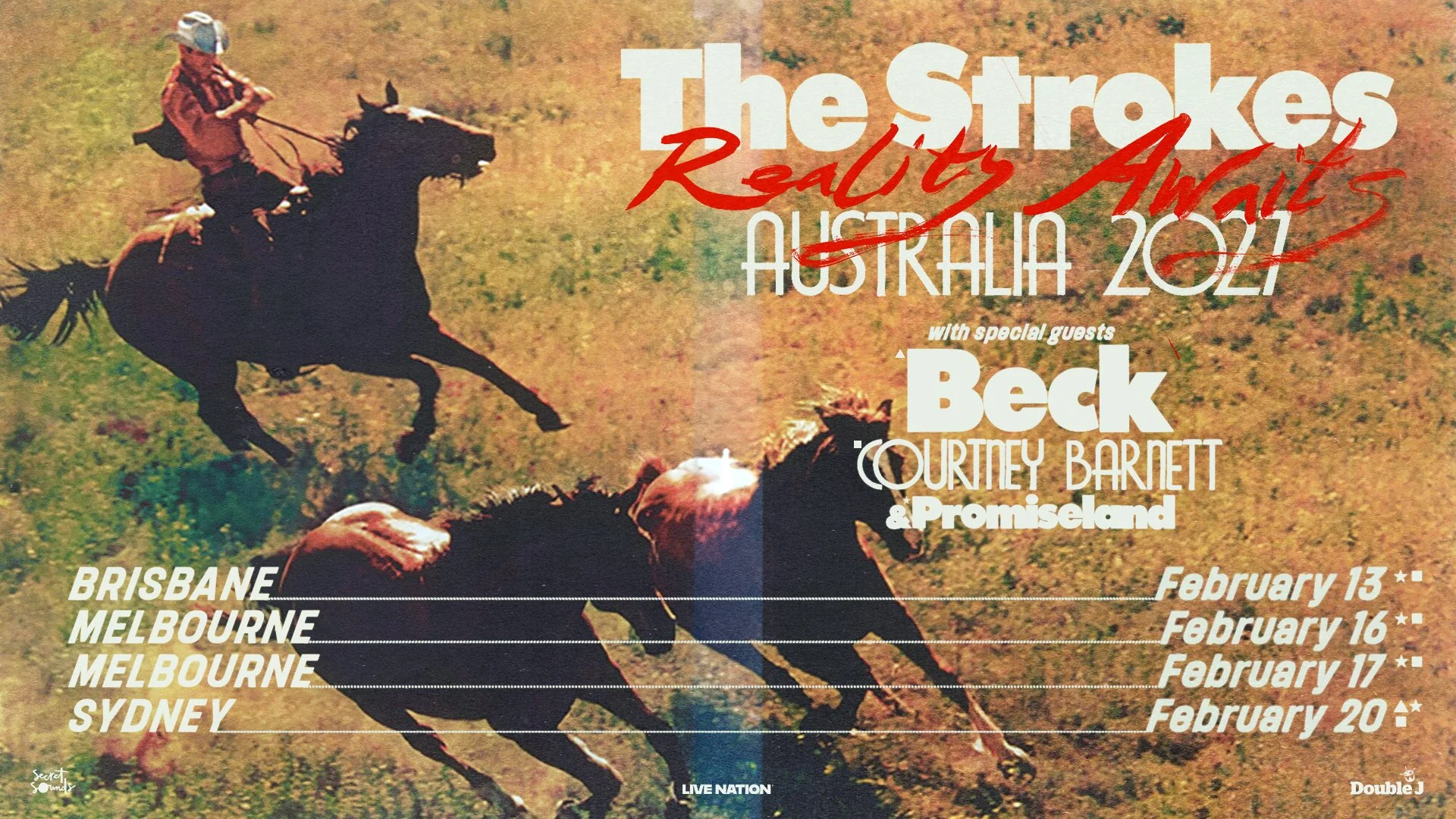 THE STROKES UNVEIL REALITY AWAITS AUSTRALIA 2027
