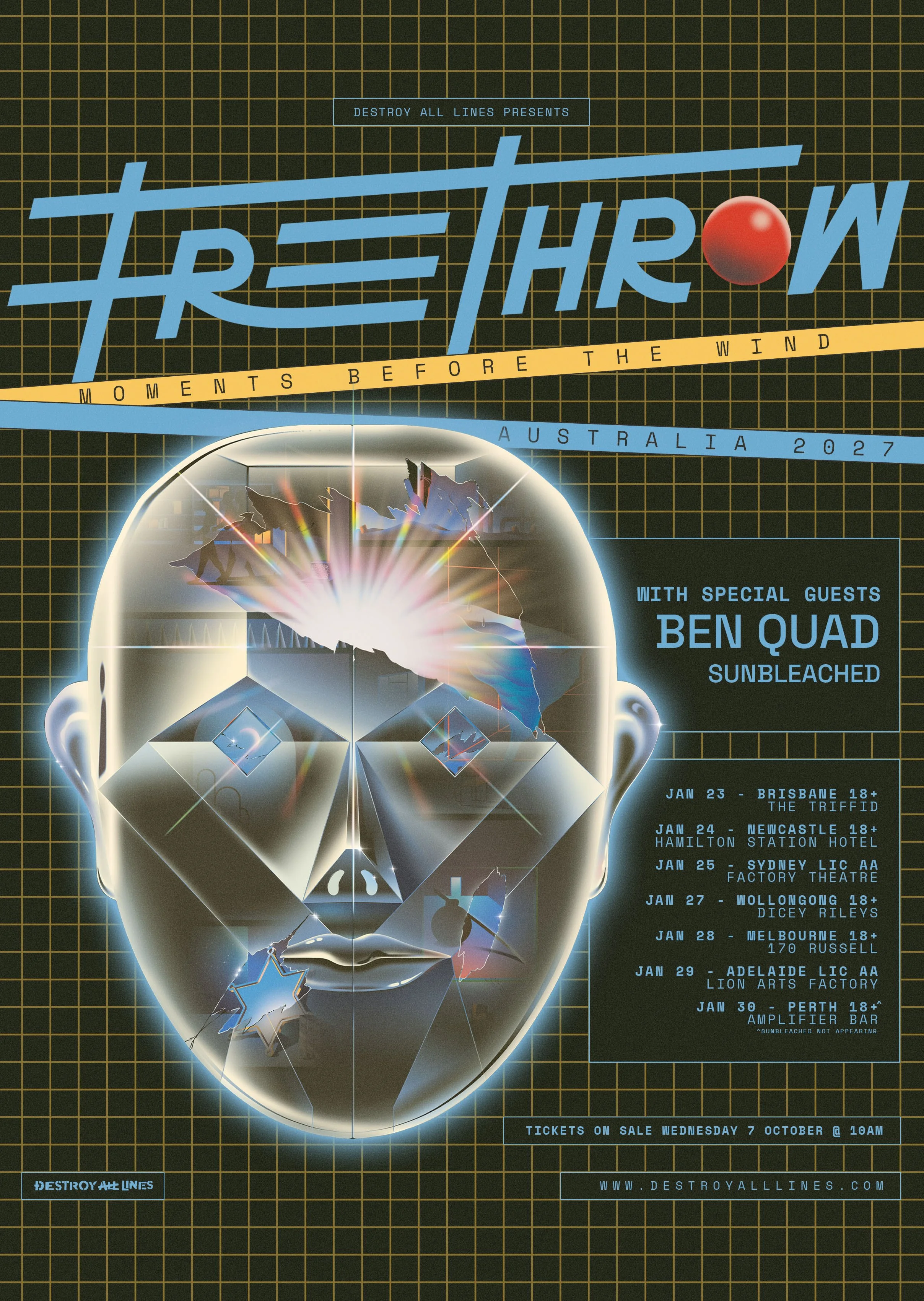 Free Throw (US) announce January 2027 Australian headline tour with Ben Quad (US) + Sunbleached