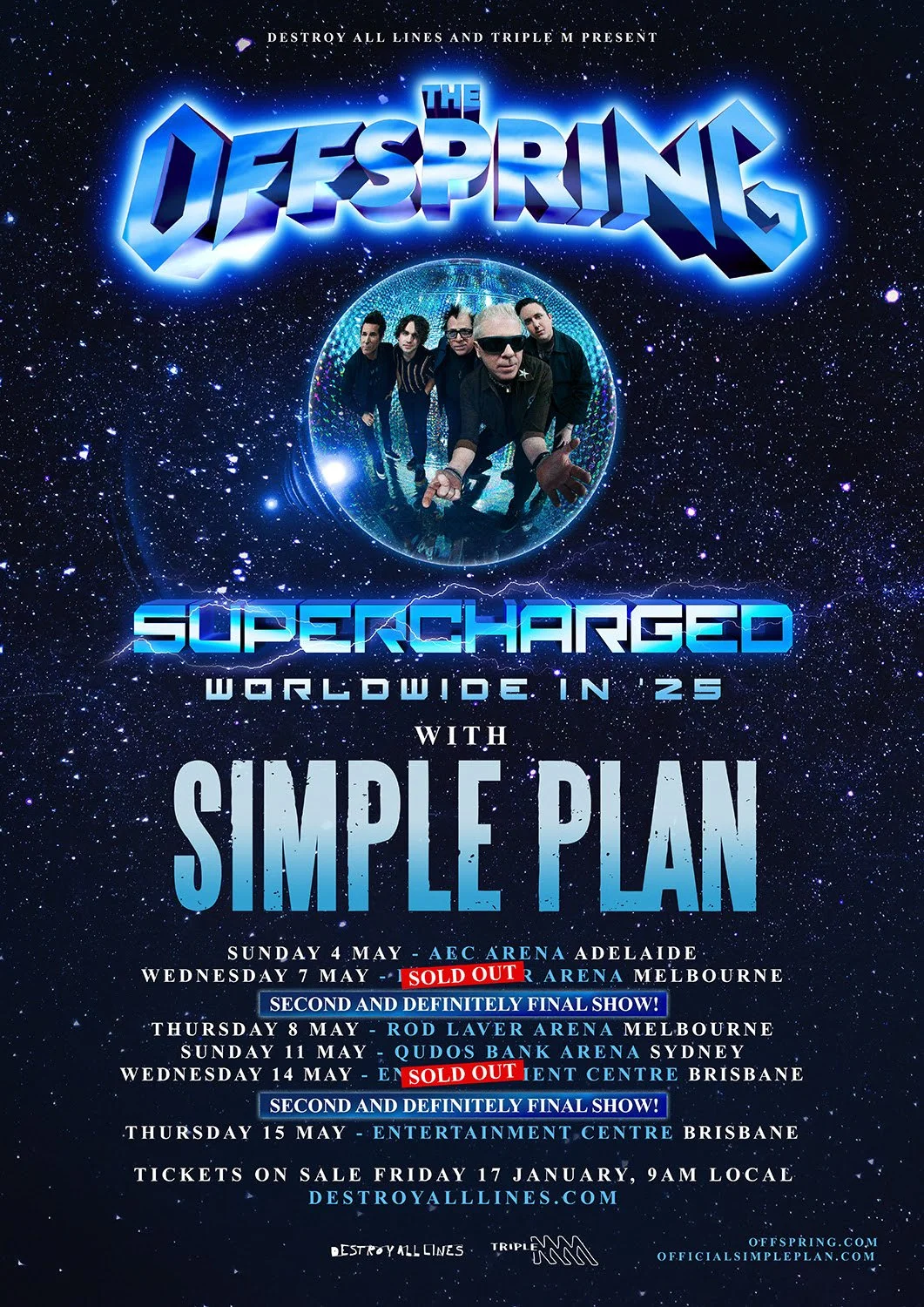 Ditch This Magazine - The Offspring Announce 2nd And Final Melbourne ...