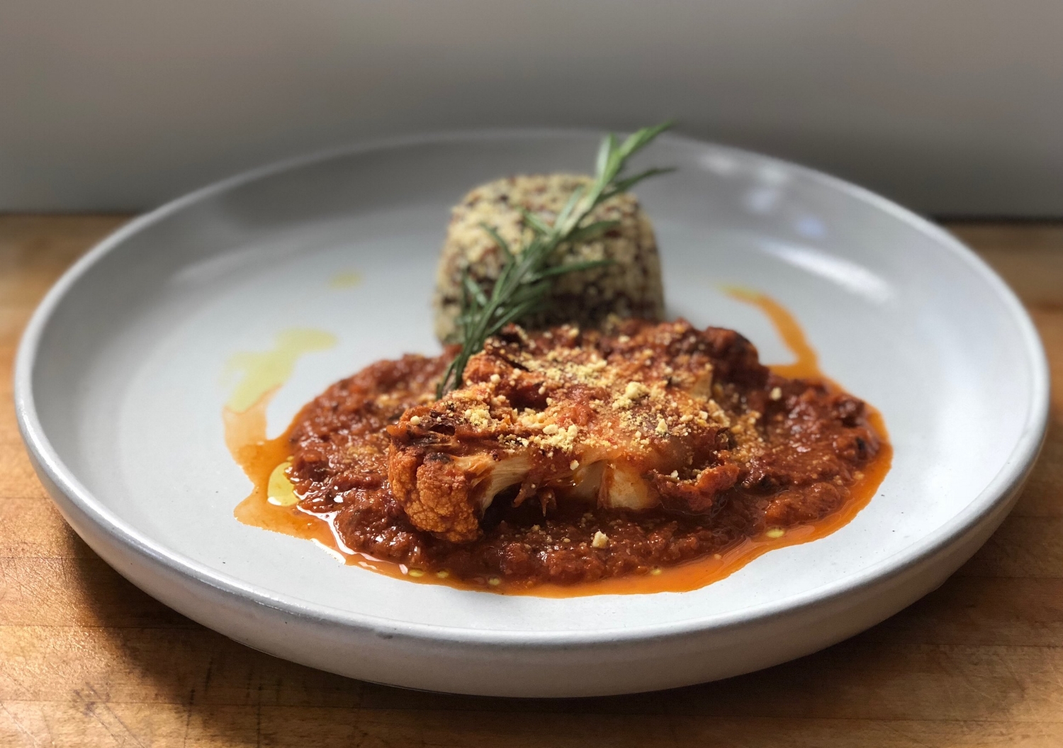 Braised Cauliflower