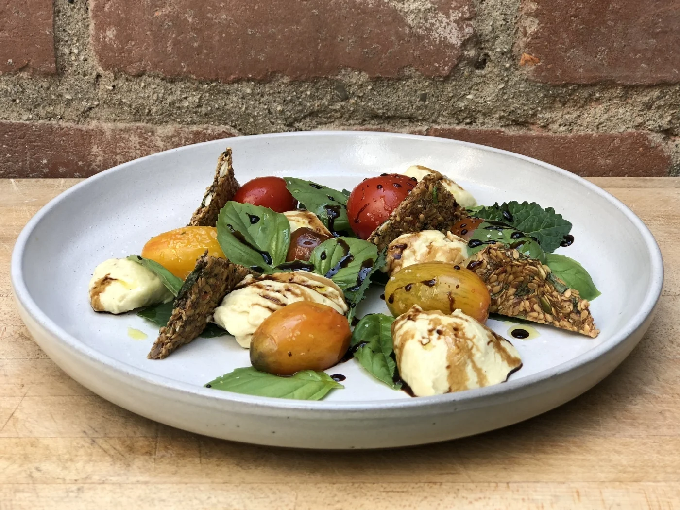 Cashew Caprese Salad