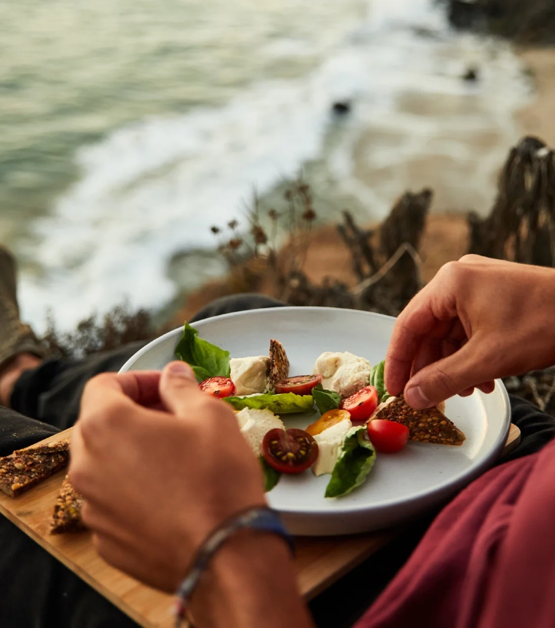 Cashew Caprese Salad