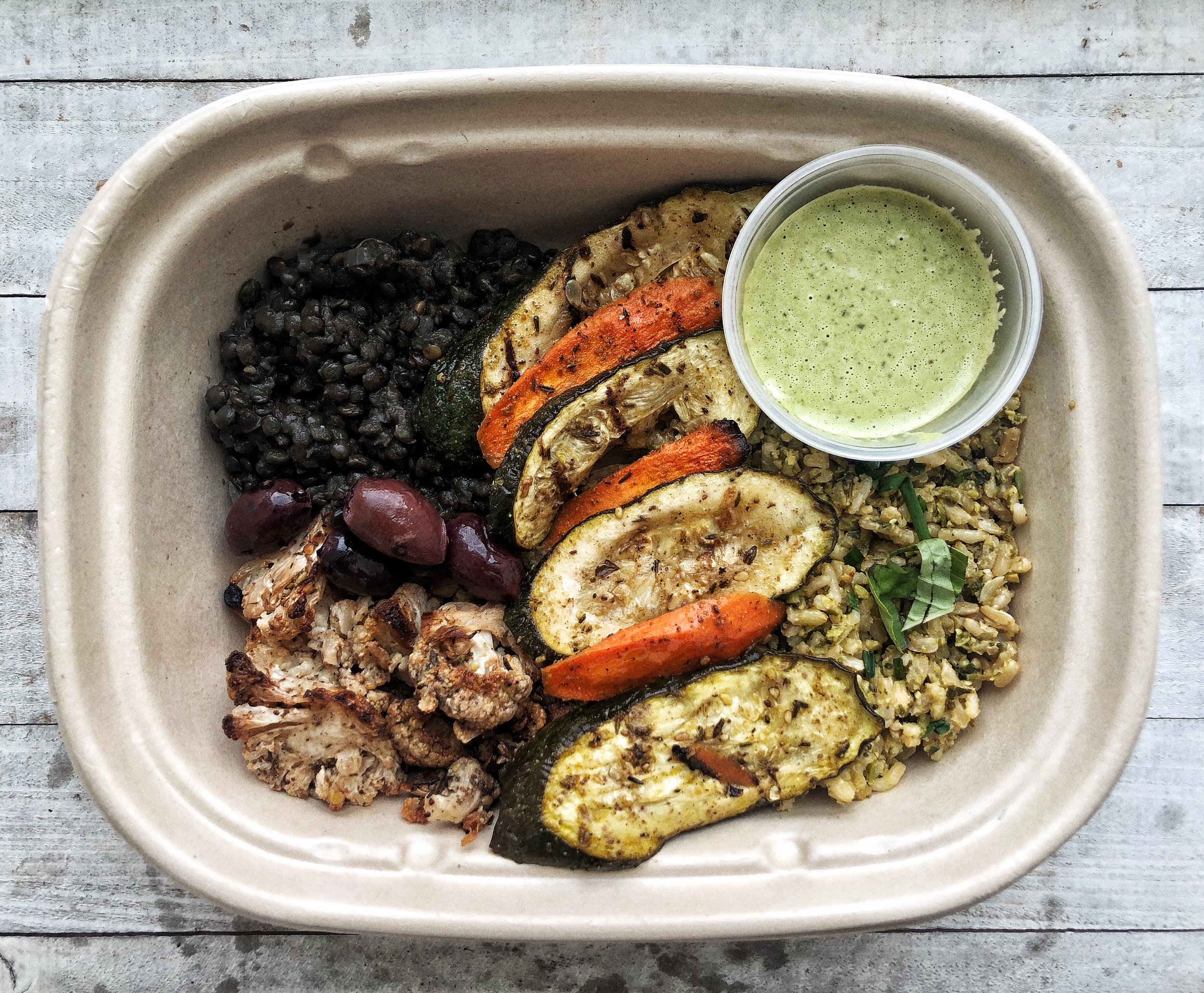 Roasted Cauliflower Bowl