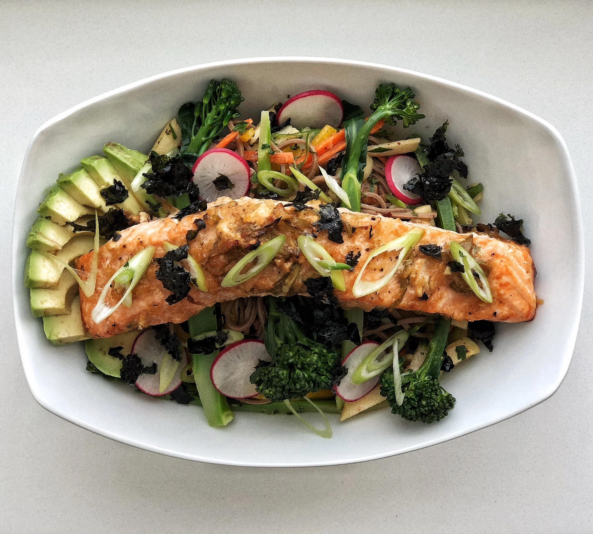 Asian Salmon Salad
