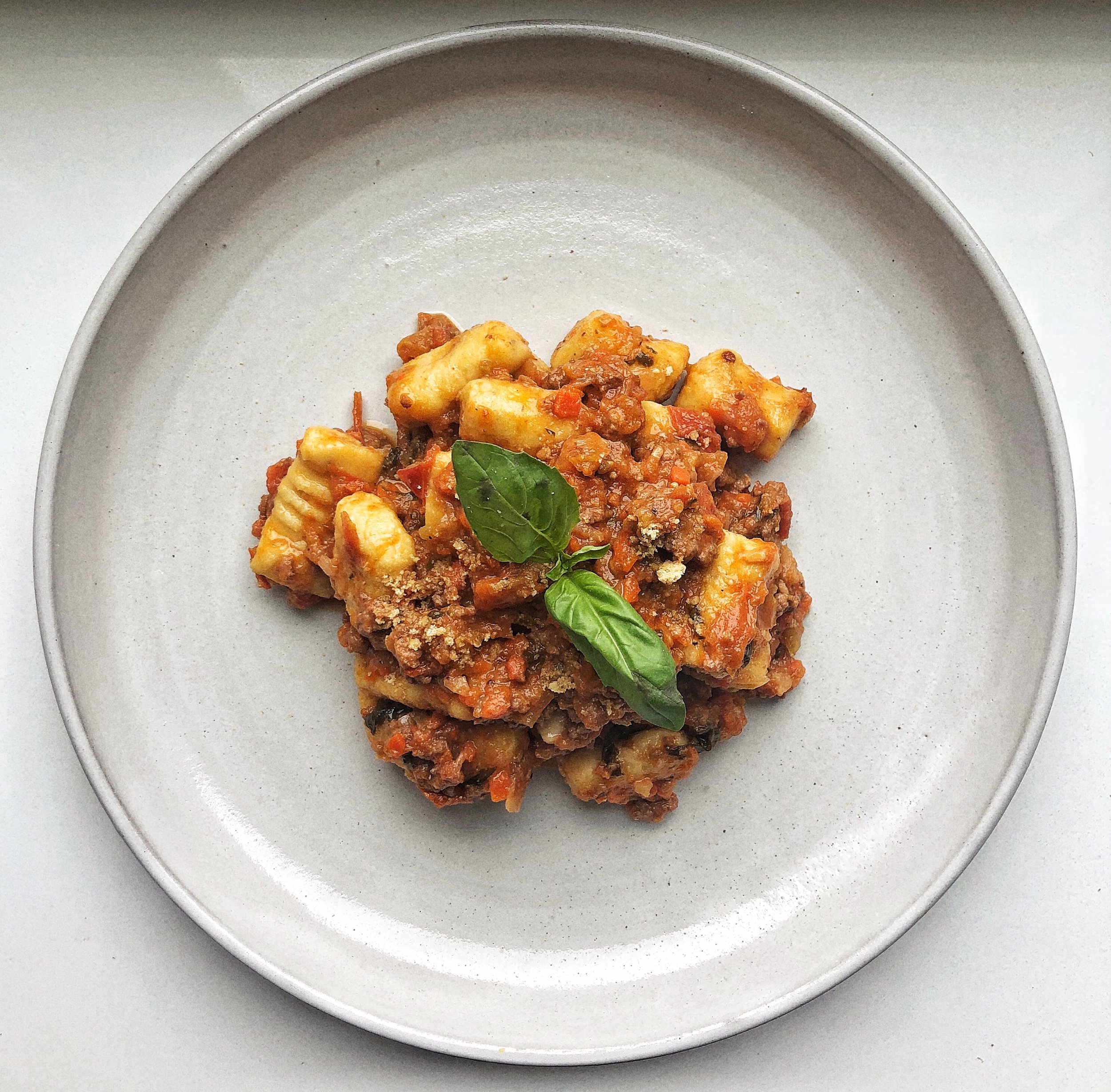 Lamb Ragu & Chickpea Flour Gnocchi