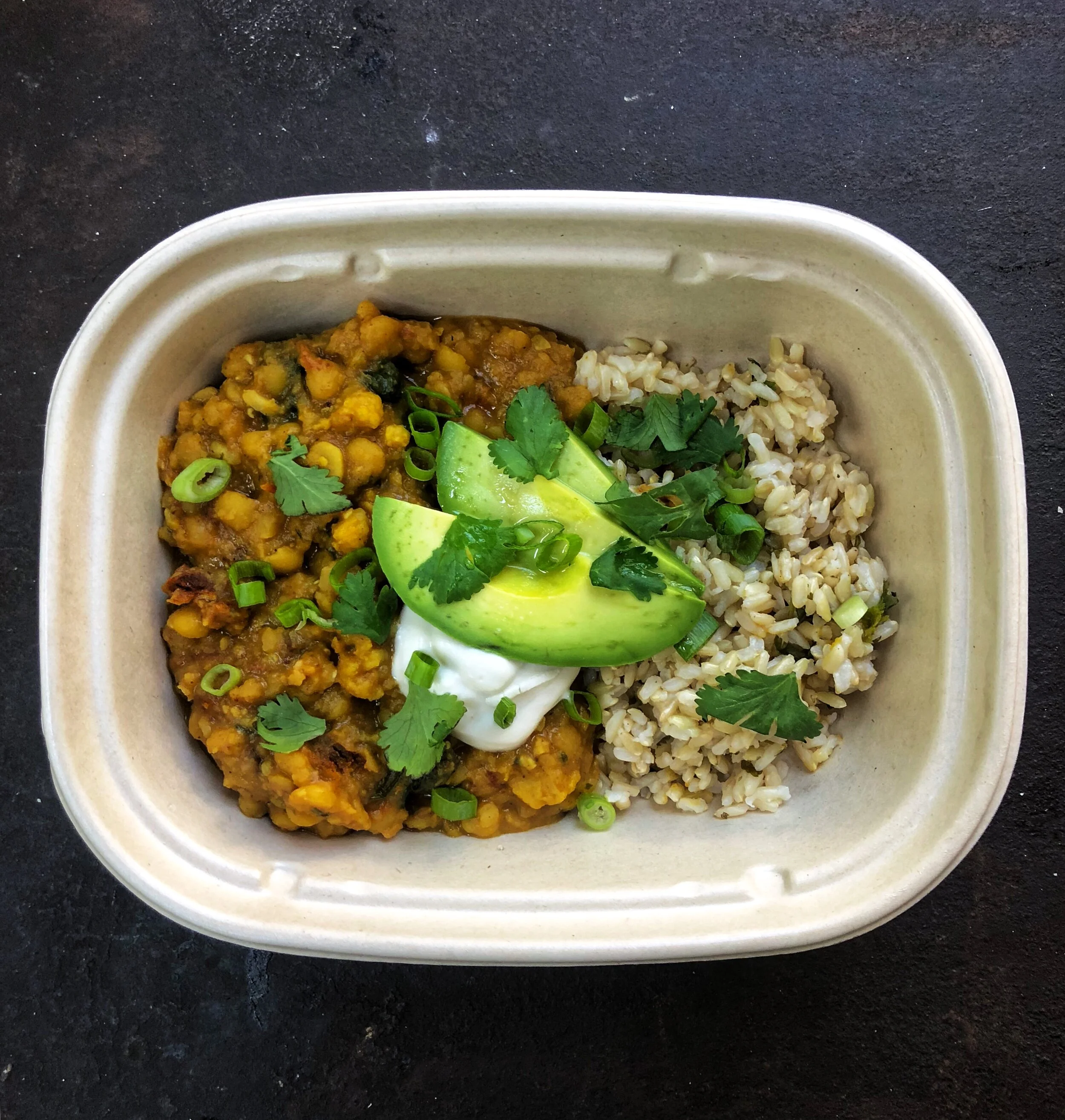 Yellow Split Pea & Cauliflower Dal