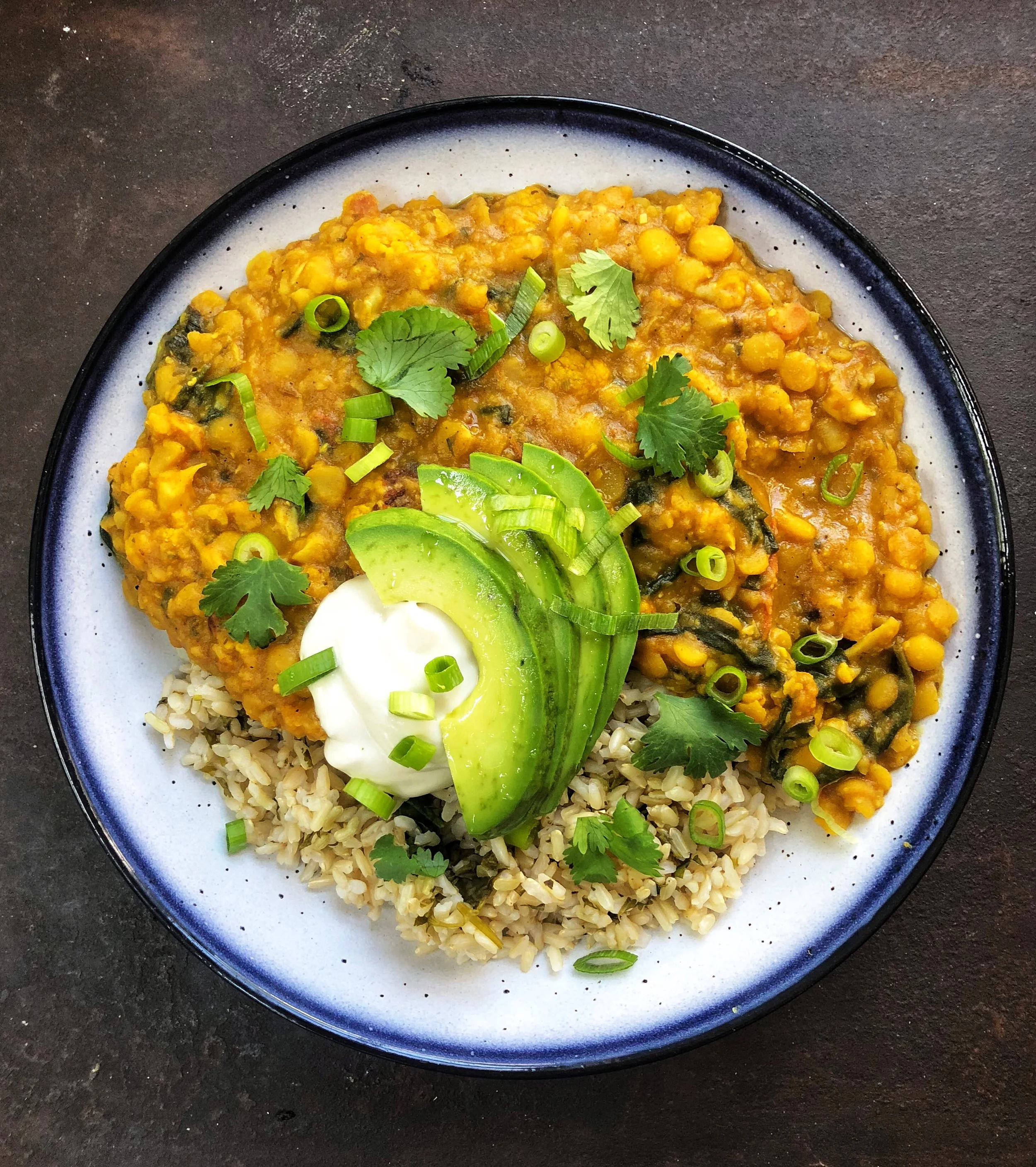 Yellow Split Pea &amp; Cauliflower Dal