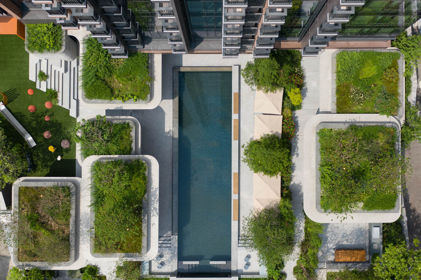  Atrium House, Yuen Long, Hong Kong Designed by via.  Developed by New World Development  Photography commissioned by via.  