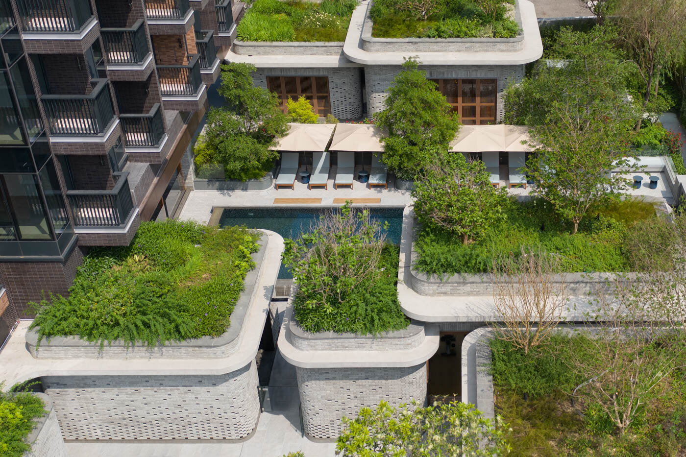  Atrium House, Yuen Long, Hong Kong Designed by via.  Developed by New World Development  Photography commissioned by via.  