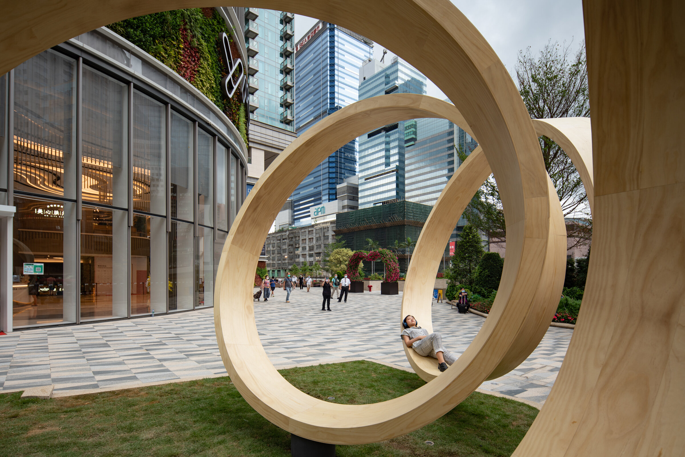  Time Loop Yue Man Square, Kwun Tong  Designed by Paul Cocksedge Studio for Sino Group 