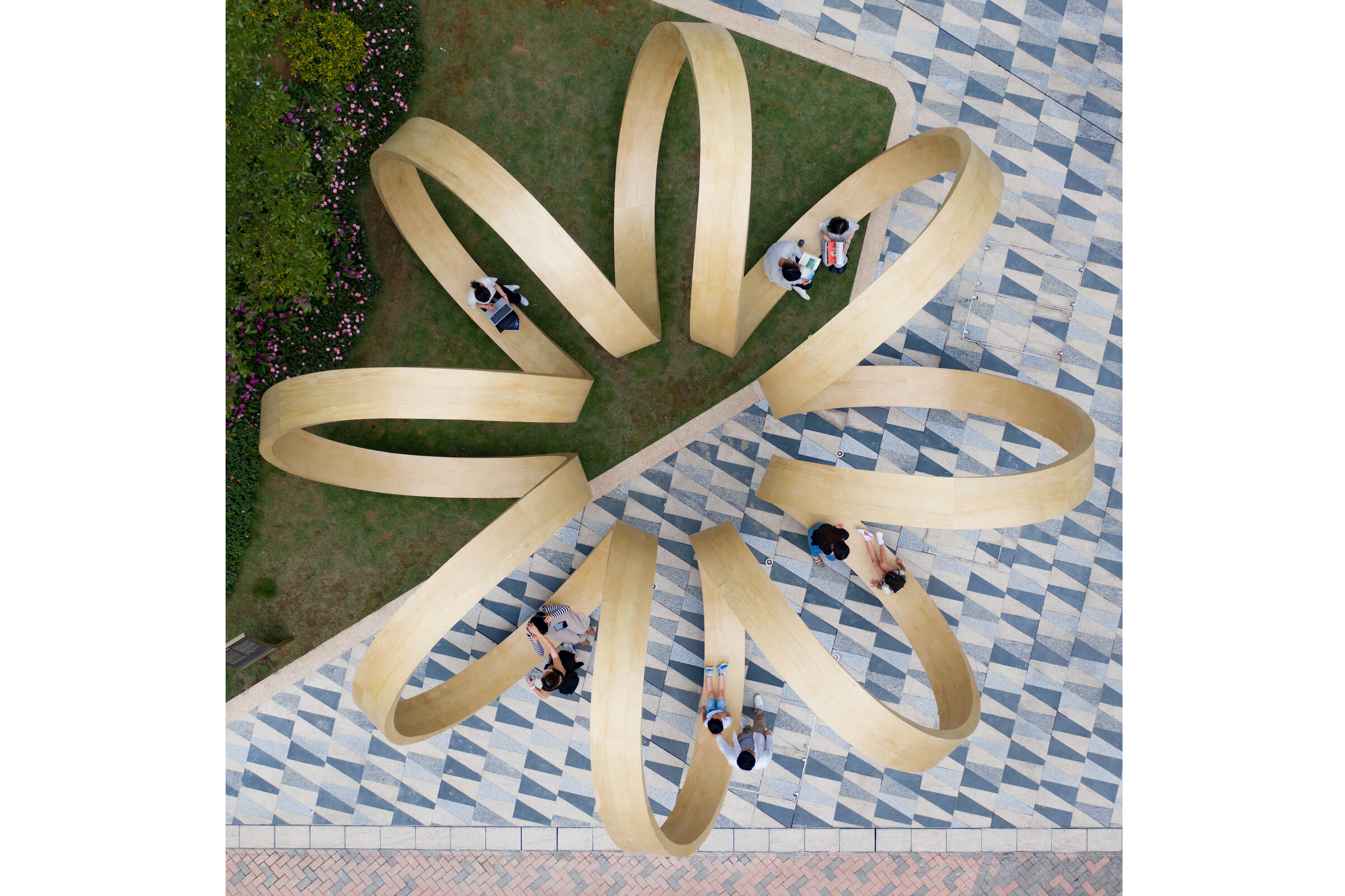  Time Loop Yue Man Square, Kwun Tong  Designed by Paul Cocksedge Studio for Sino Group 