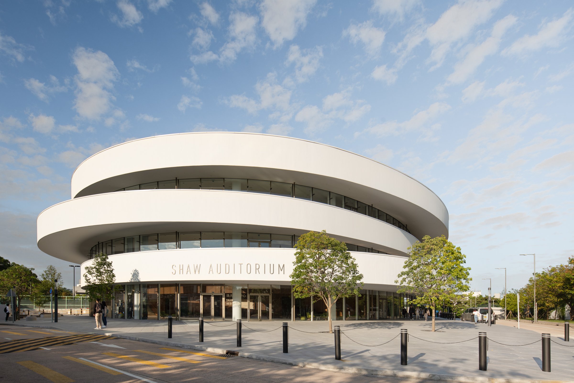  Shaw Auditorium at Hong Kong University of Science and Technology Designed by Henning Larsen Architects  Photographed for Henning Larsen Architects 