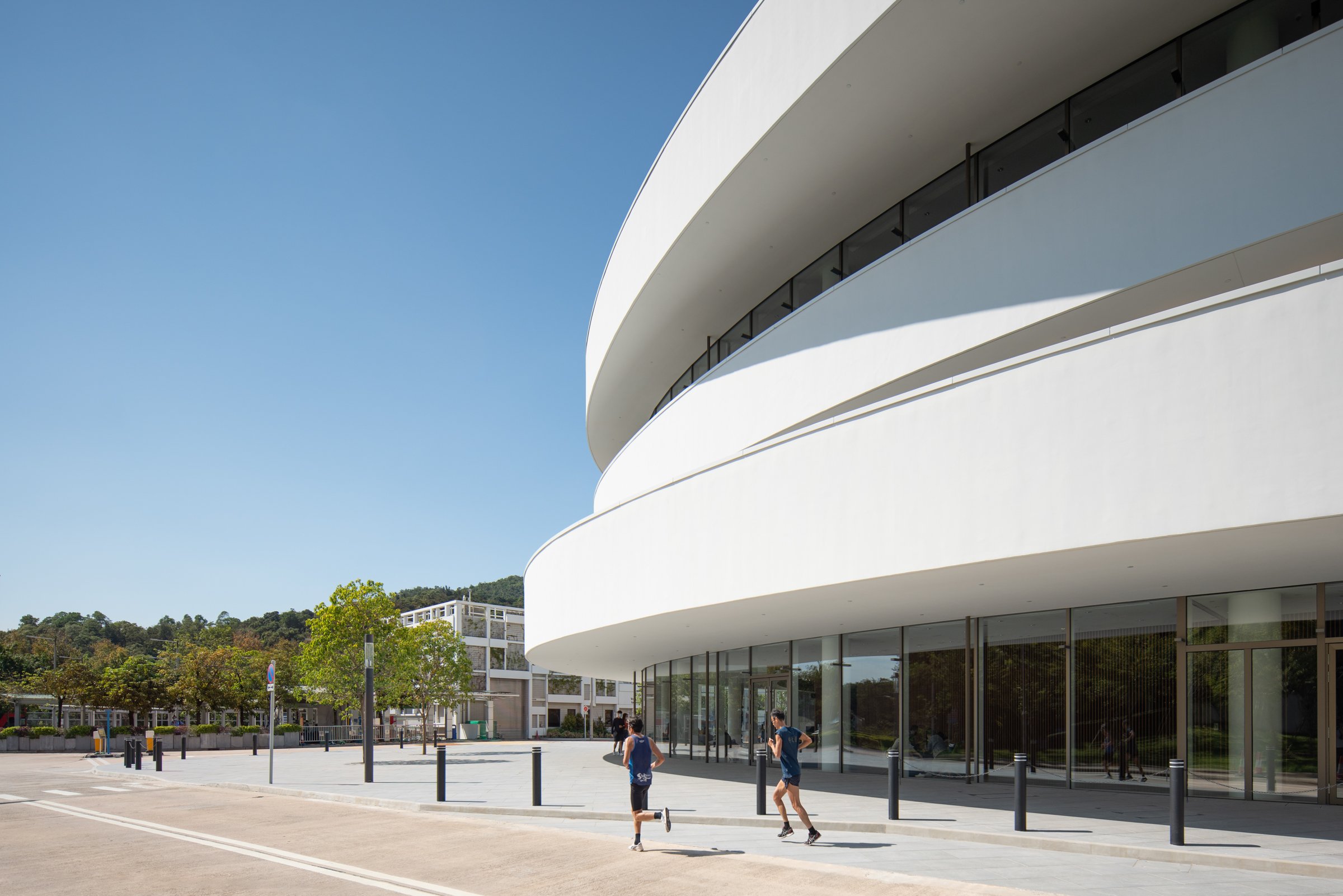  Shaw Auditorium at Hong Kong University of Science and Technology Designed by Henning Larsen Architects  Photographed for Henning Larsen Architects 