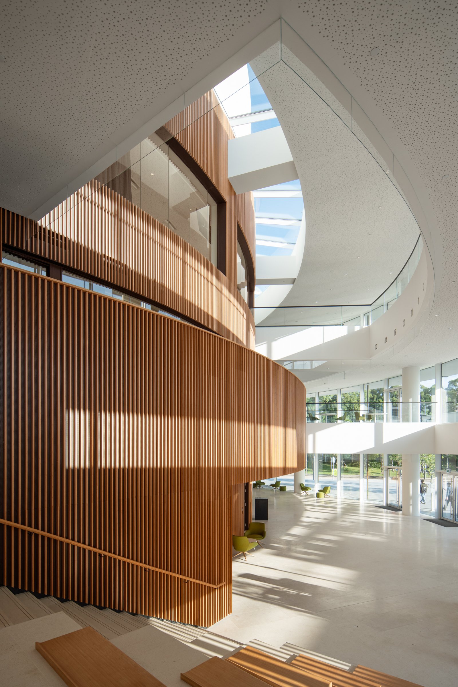  Shaw Auditorium at Hong Kong University of Science and Technology Designed by Henning Larsen Architects  Photographed for Henning Larsen Architects 
