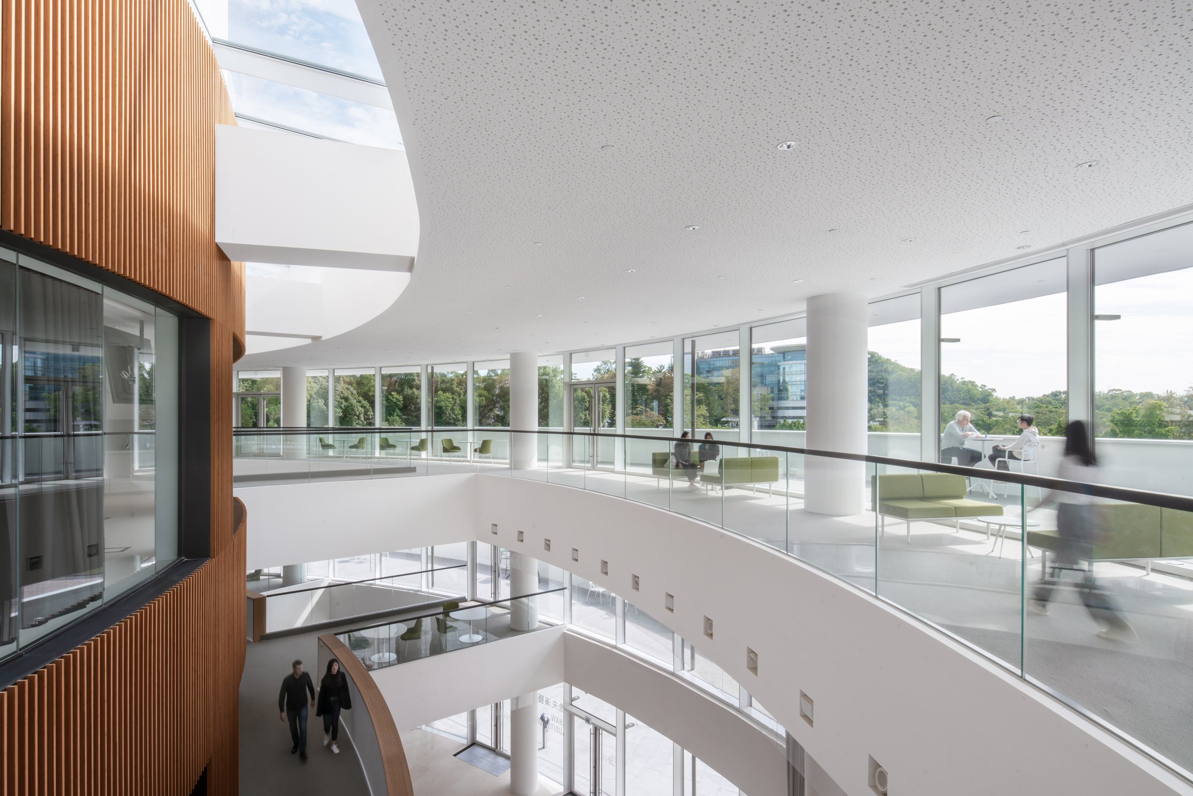  Shaw Auditorium at Hong Kong University of Science and Technology Designed by Henning Larsen Architects  Photographed for Henning Larsen Architects 