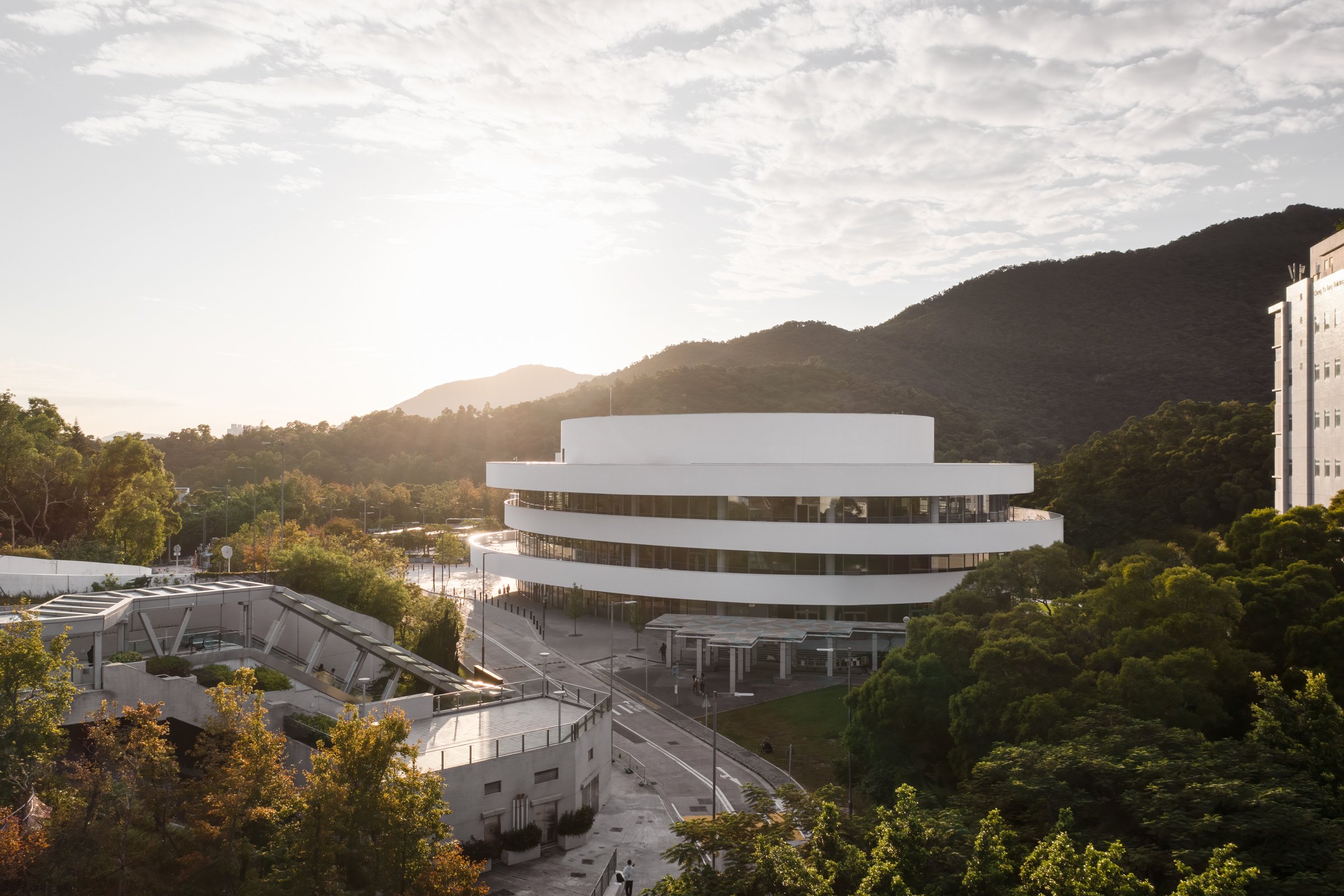  Shaw Auditorium at Hong Kong University of Science and Technology Designed by Henning Larsen Architects  Photographed for Henning Larsen Architects 