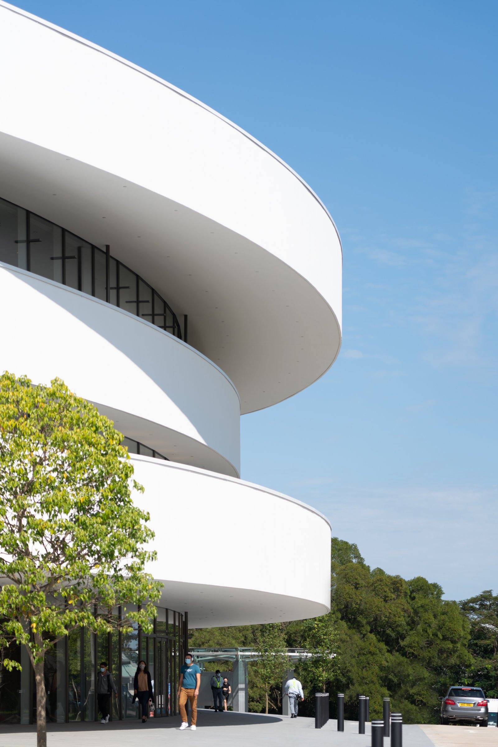  Shaw Auditorium at Hong Kong University of Science and Technology Designed by Henning Larsen Architects  Photographed for Henning Larsen Architects 