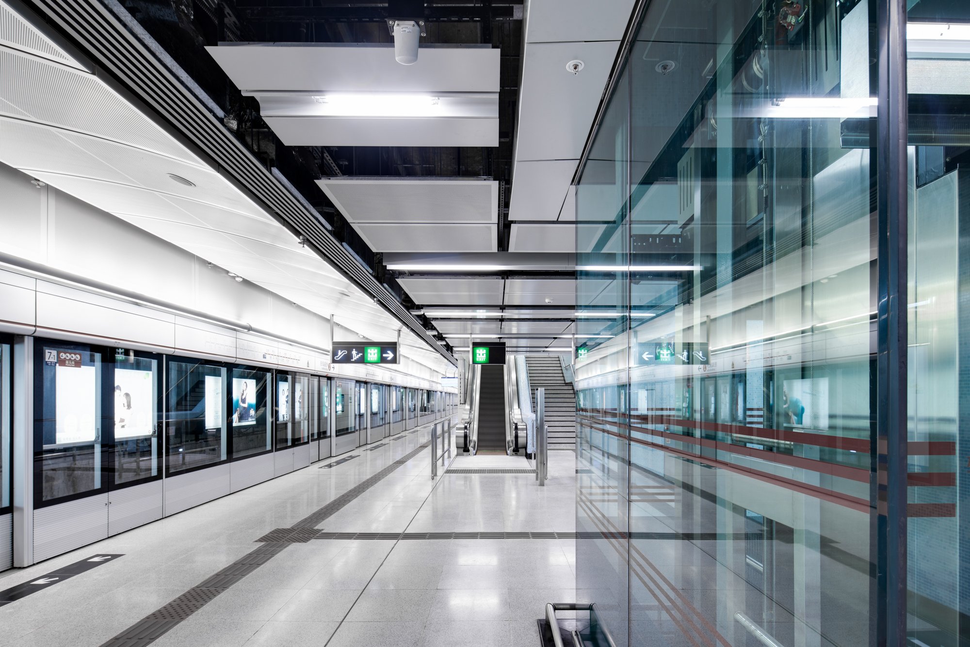  Tuen Ma Line 2021 To Kwa Wan MTR Station  Designed by / Photographed for Farrells 