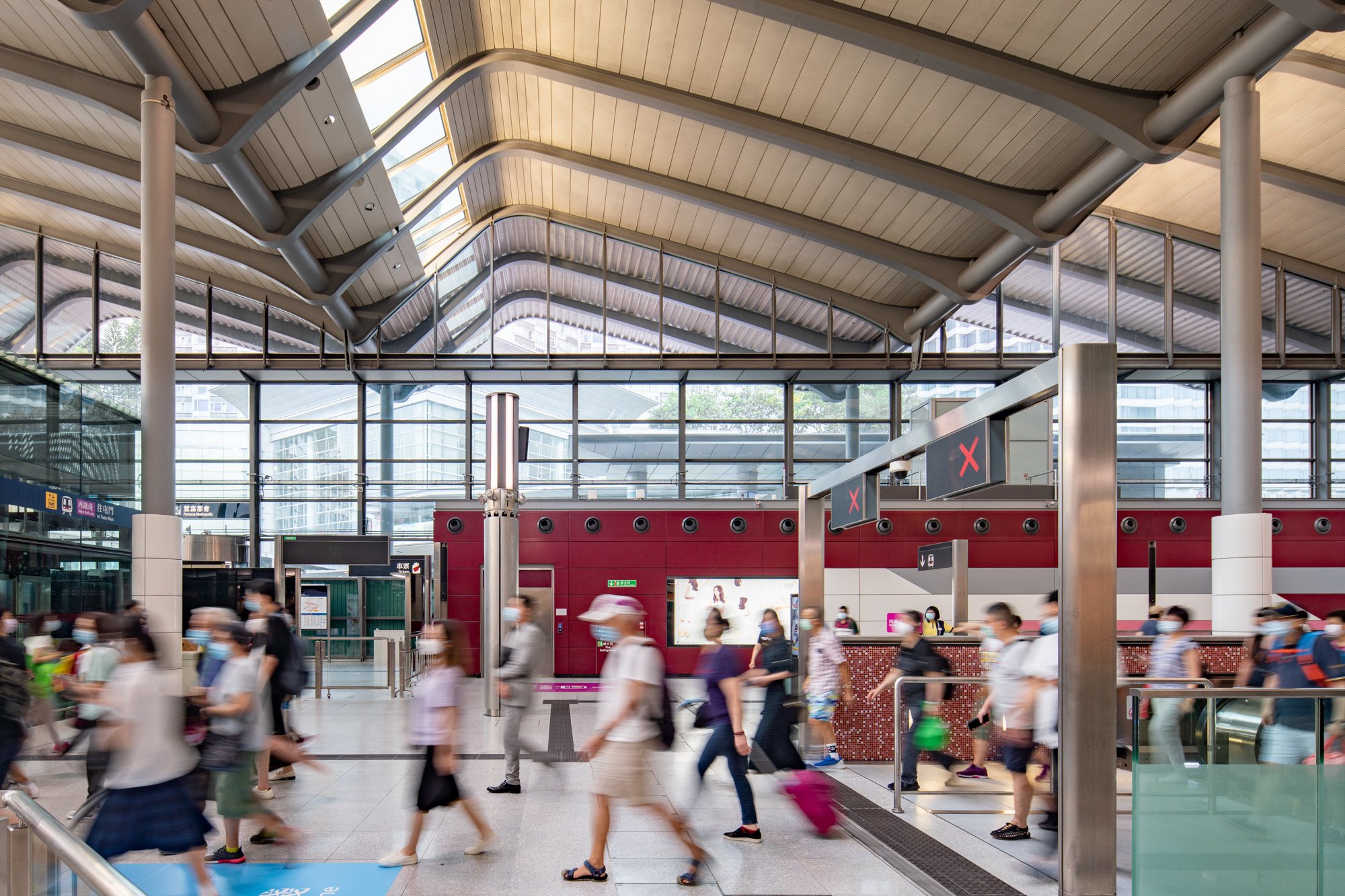  Tuen Ma Line 2021 Hung Hom MTR Station  Designed by / Photographed for Aedas 