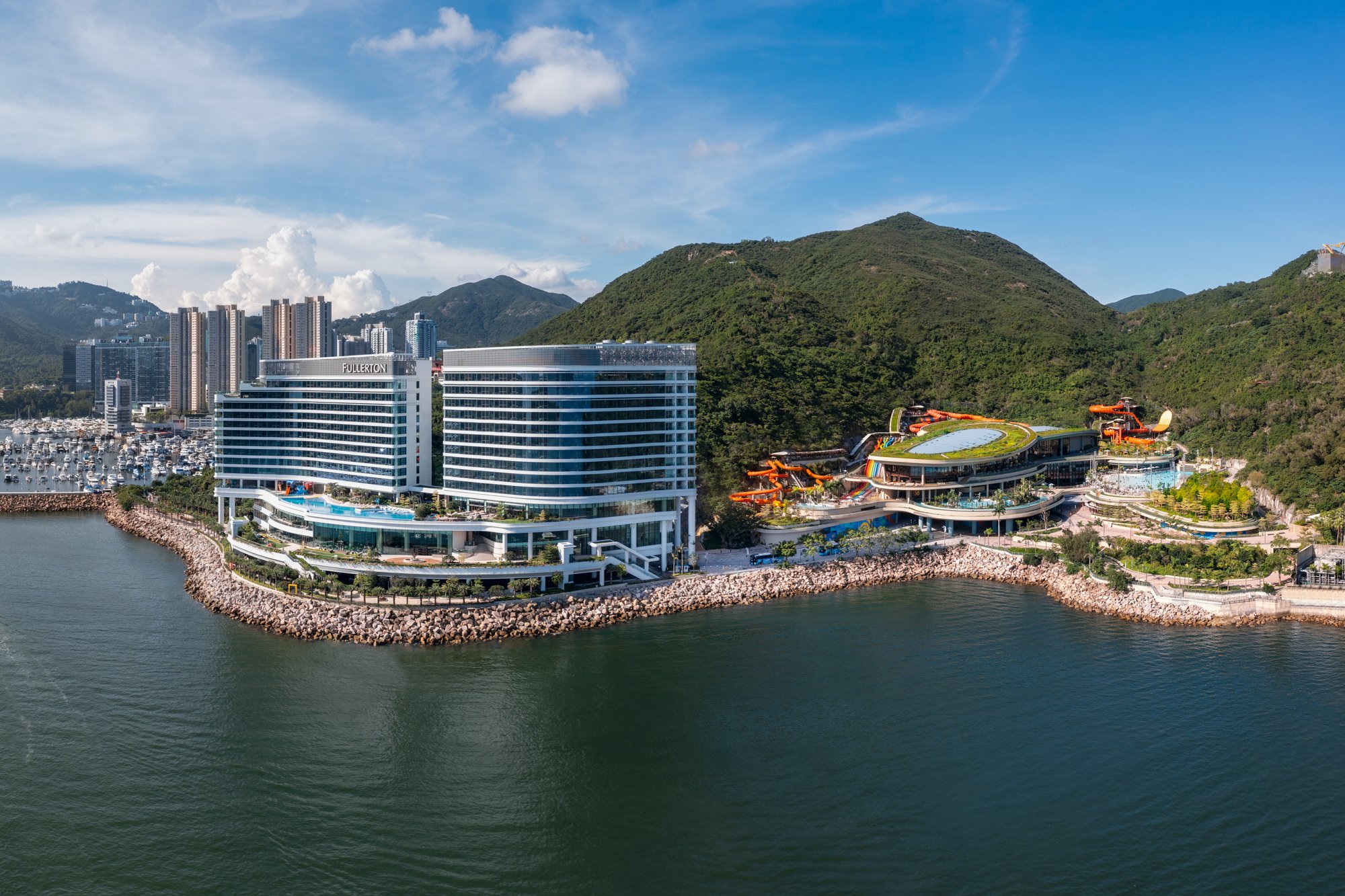  The Fullerton Ocean Park Hong Kong Developed by Sino Group Designed by Aedas Hong Kong 