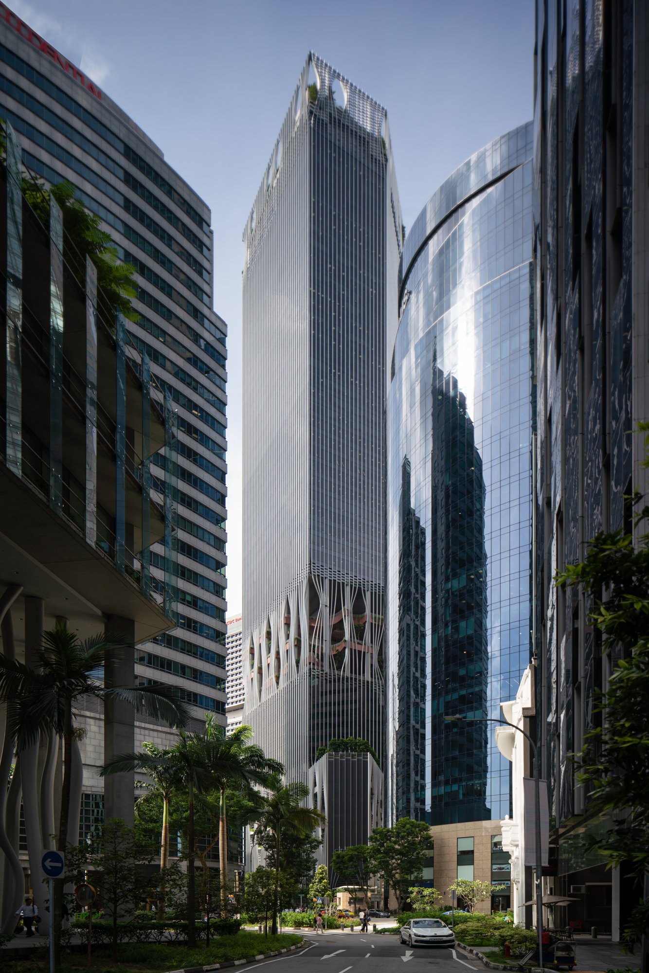  CapitaSpring Developed by Capitaland Designed by BIG Architects Singapore 