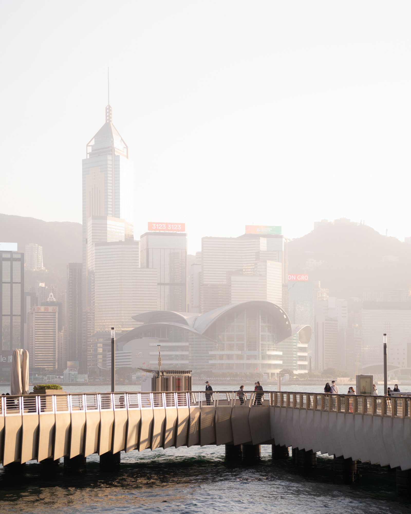  Victoria Dockside Promenade Design by James Corner Field Operations Hong Kong  