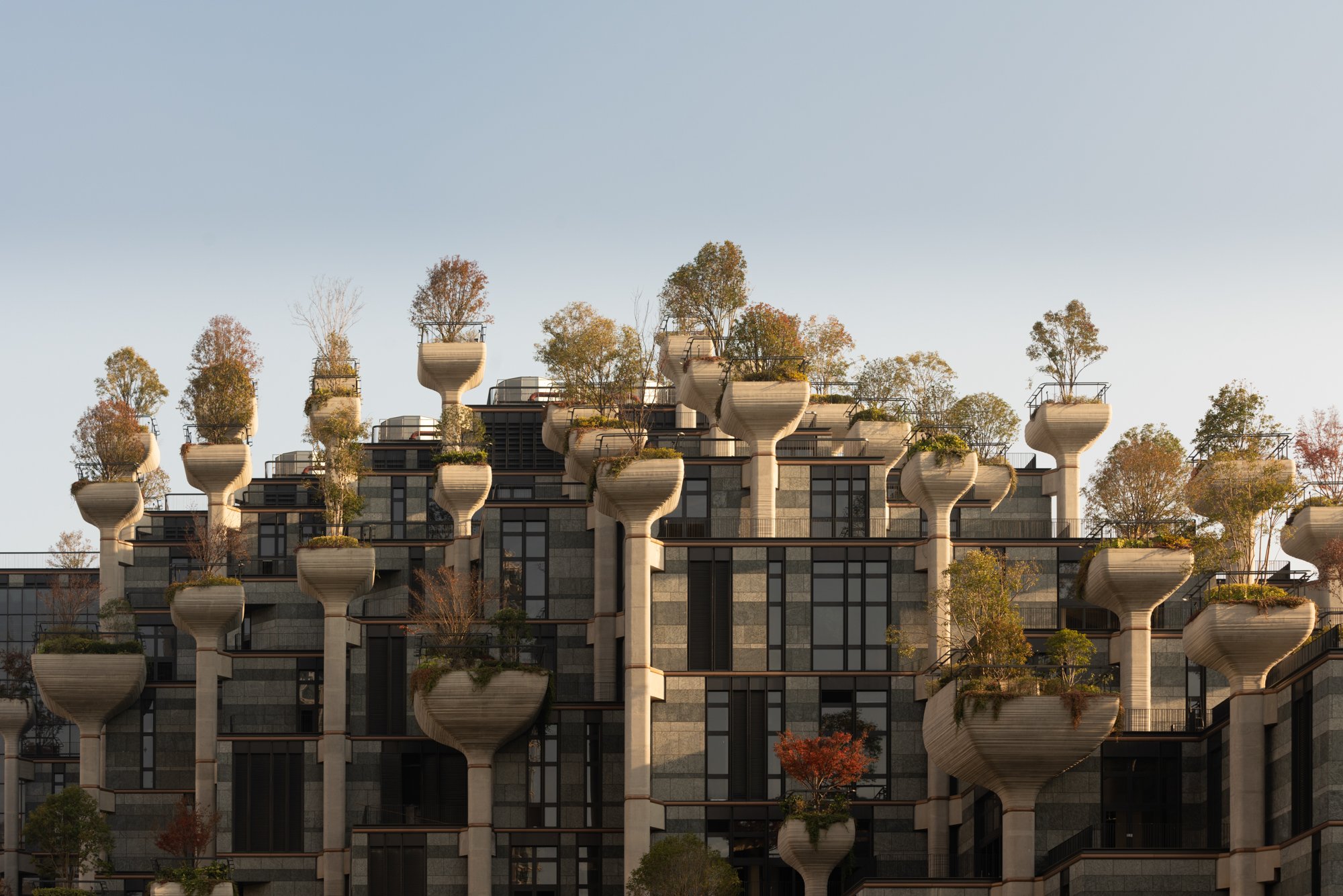  1000 Trees Designed by Heatherwick Studio Shanghai 