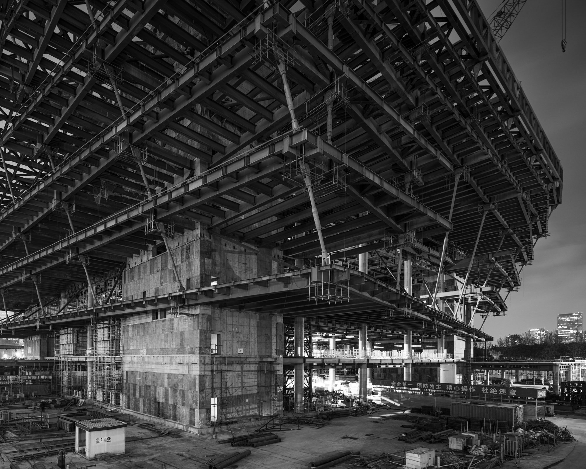  Shanghai Library East Under Construction Design by Schmidt Hammer Lassen  Shanghai 