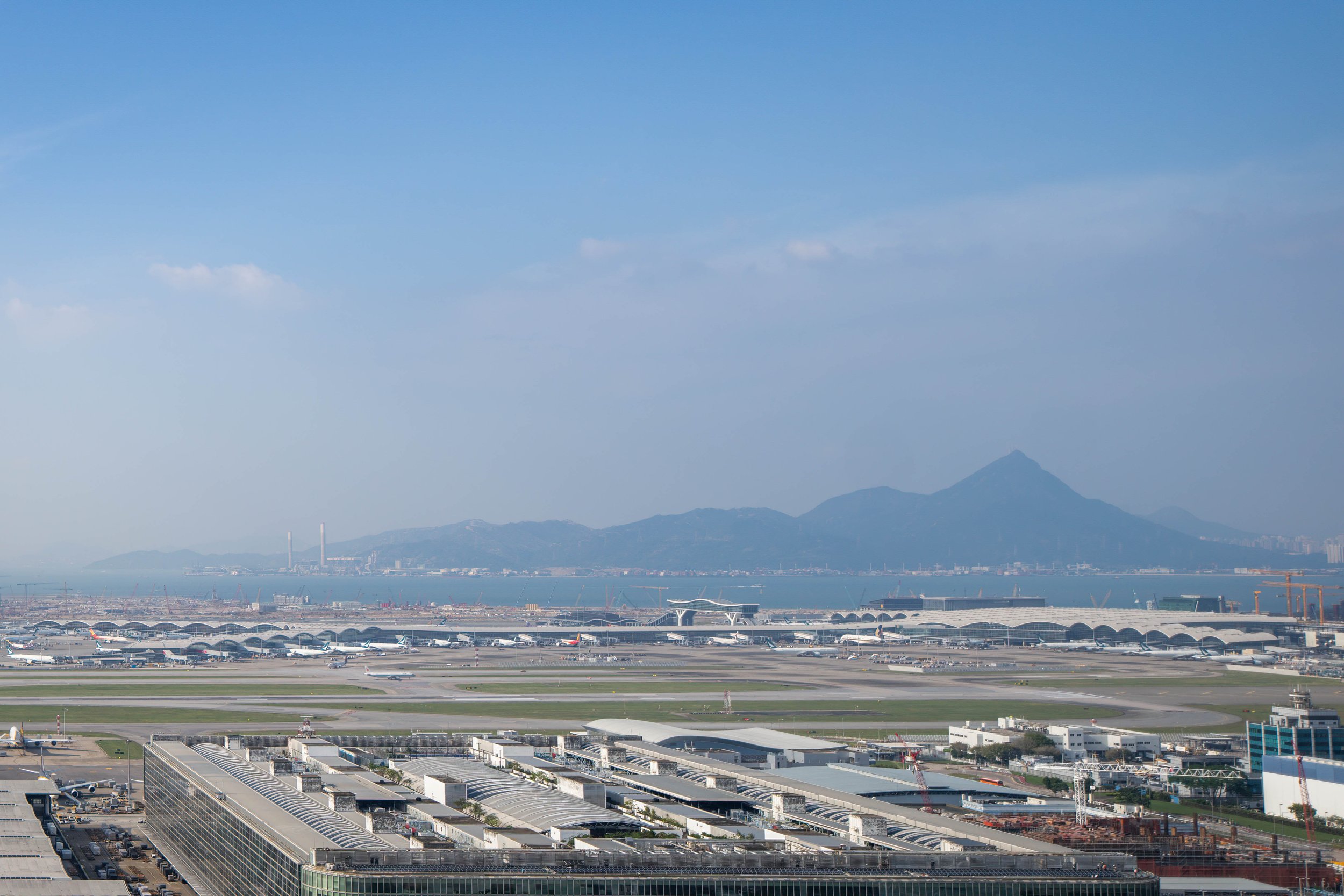  Skybridge  Hong Kong International Airport HKIA  Design by / Photographed for Wilkinson Eyre  Hong Kong 