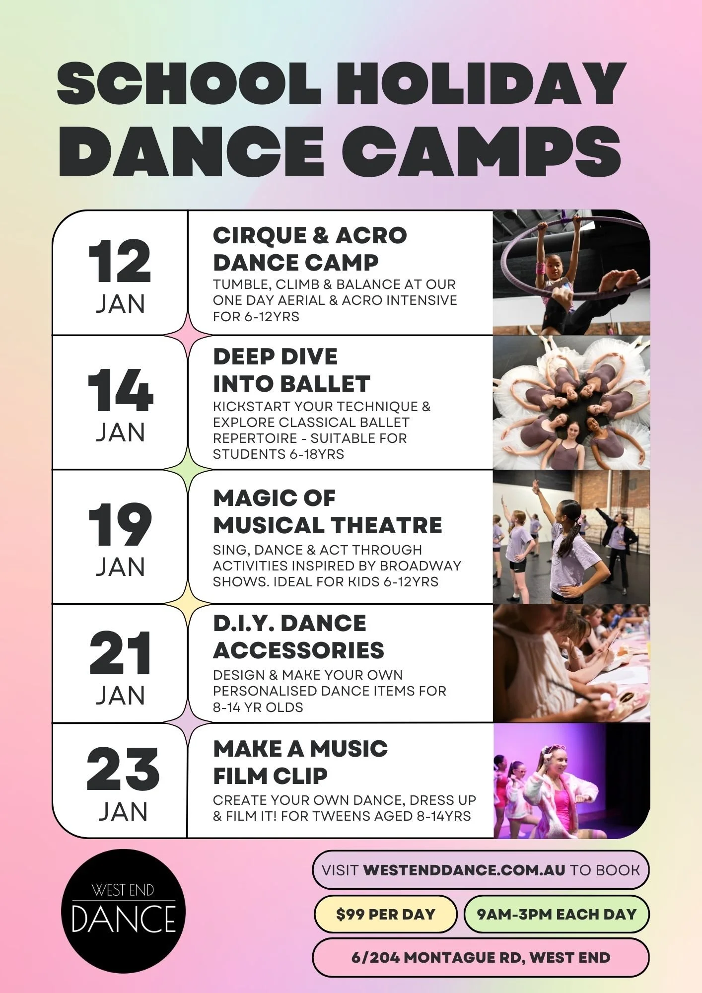School Holiday Activities