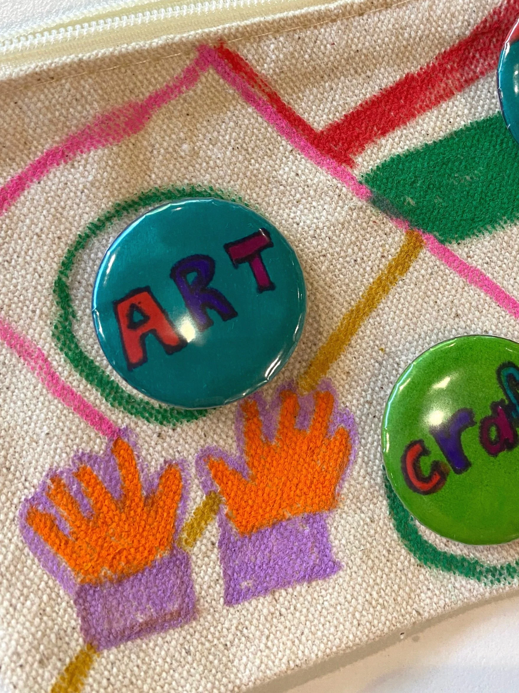 Back to school pencil cases, charms and badges! 