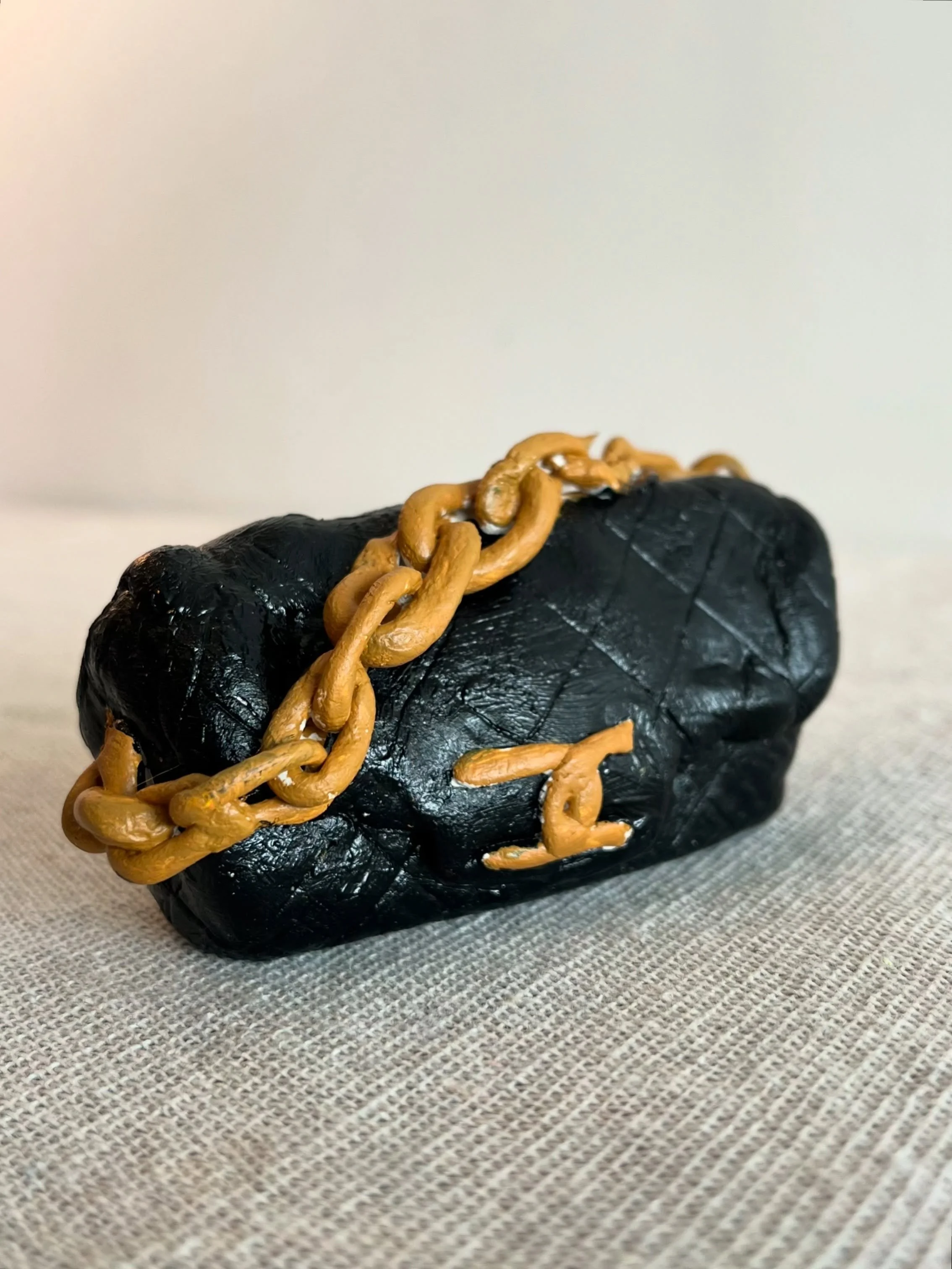 Clay sculptures inspired Tom Sachs.