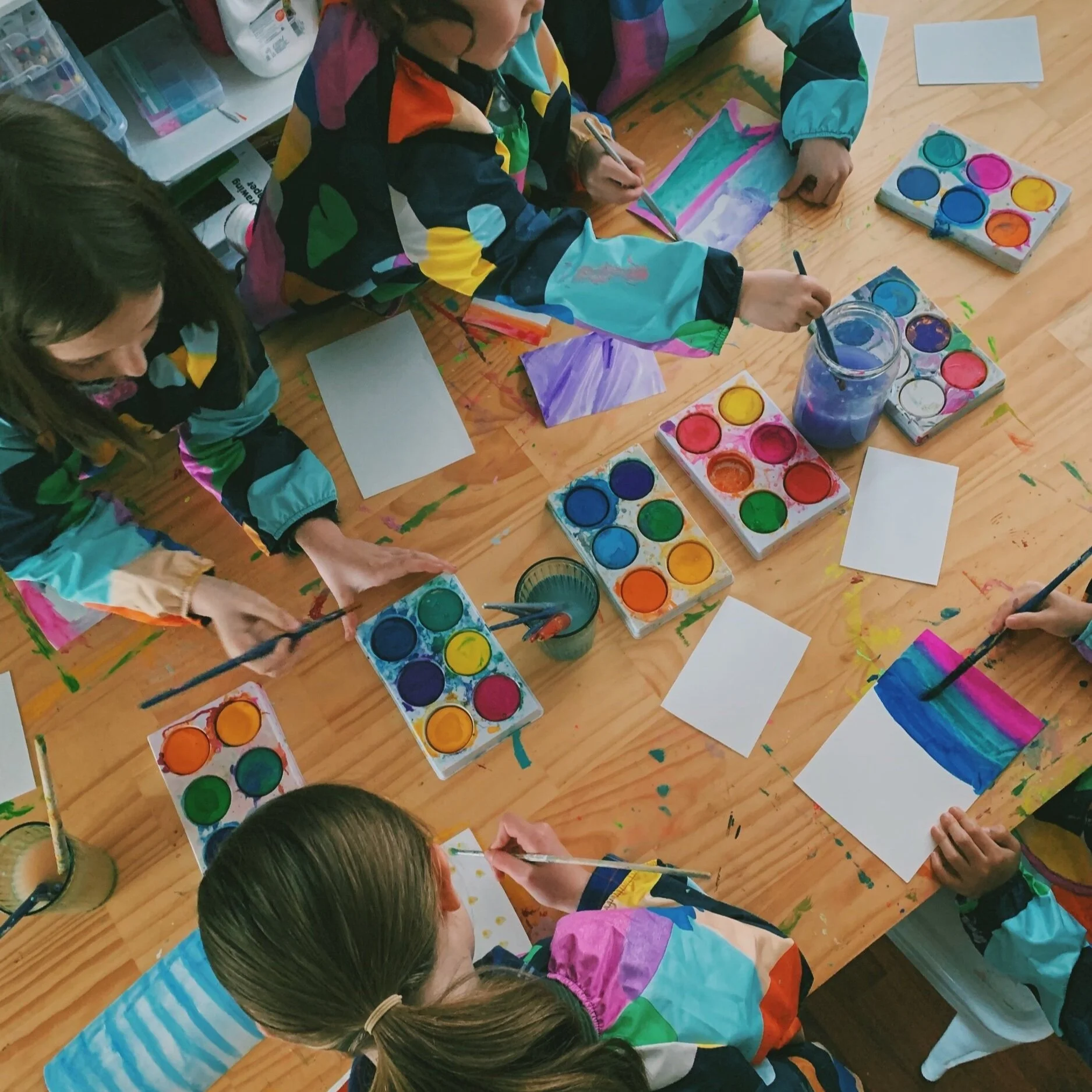 KIDS WATERCOLOUR WORKSHOP WITH BLIP ART SCHOOL (5-11 YEARS)