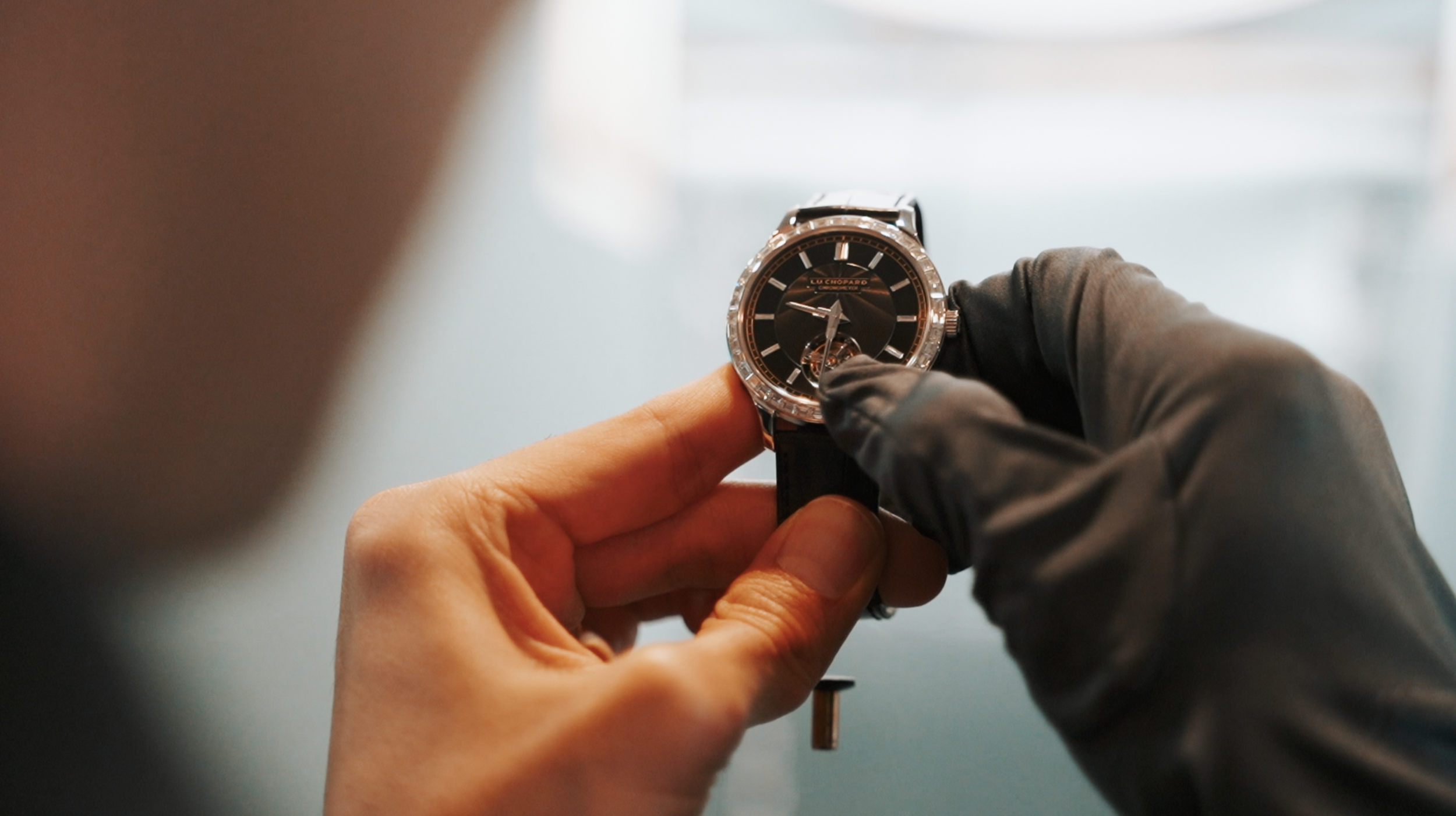 Montre de luxe Chopard vidéo commerciale bruxelles
