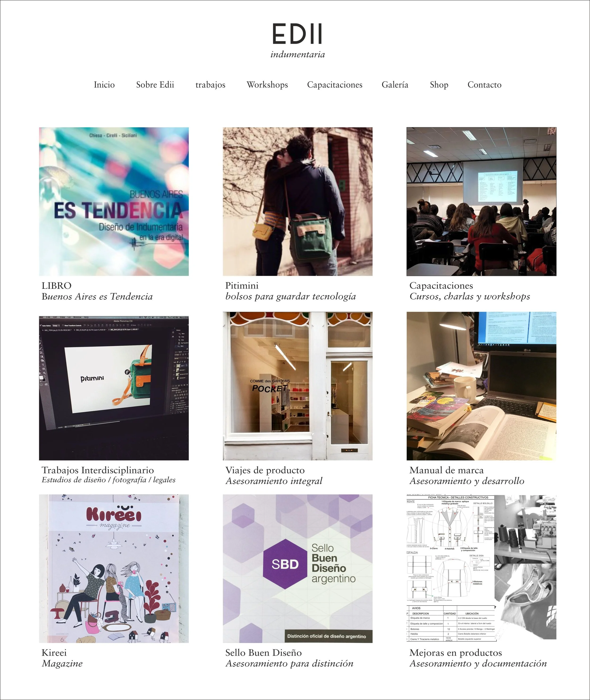 Estudio Edii - Diseño integral de indumentaria 