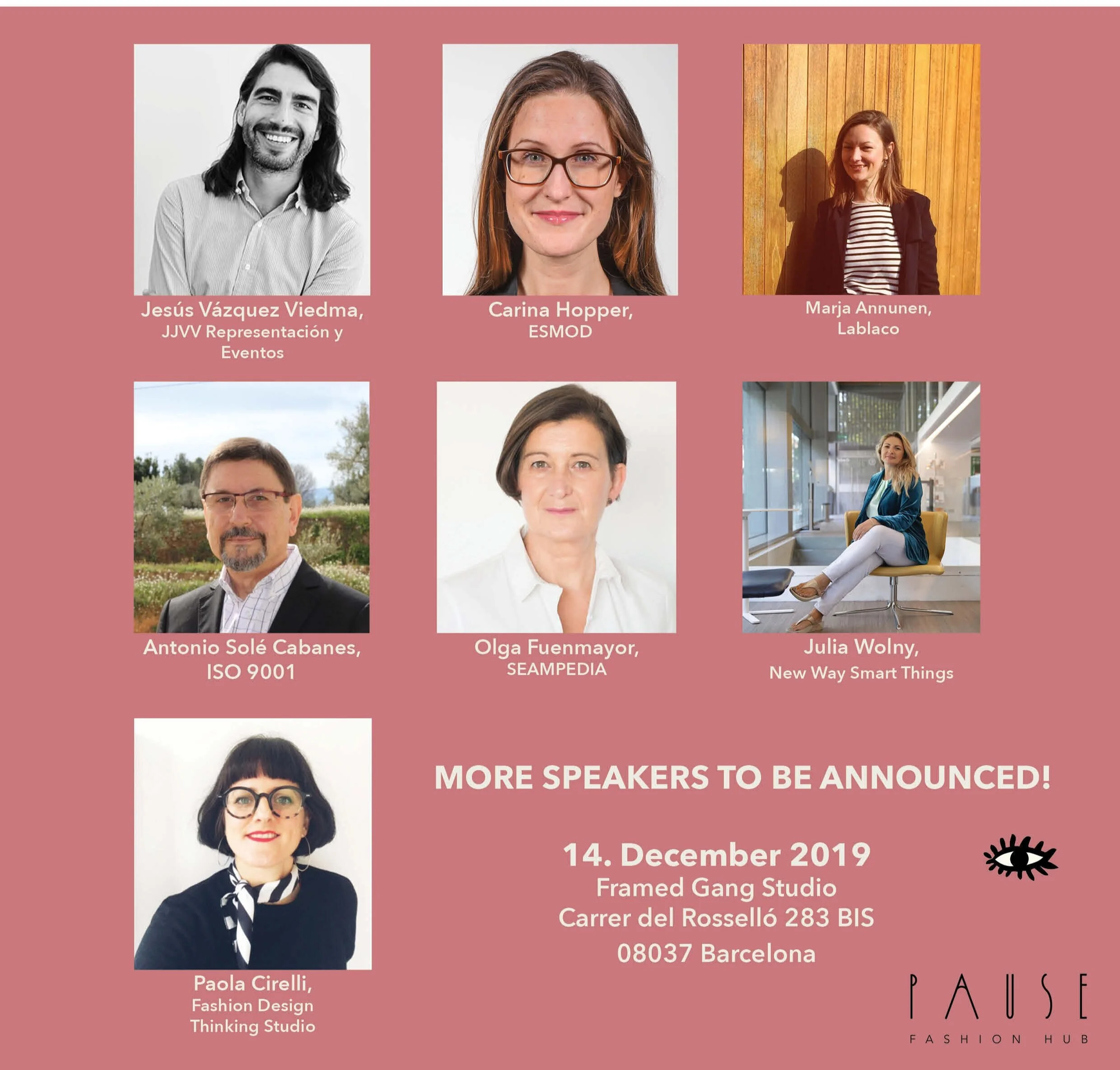 Symposium Pause - "Cómo hacer crecer tu negocio de moda y expandirlo a nivel internacional" 